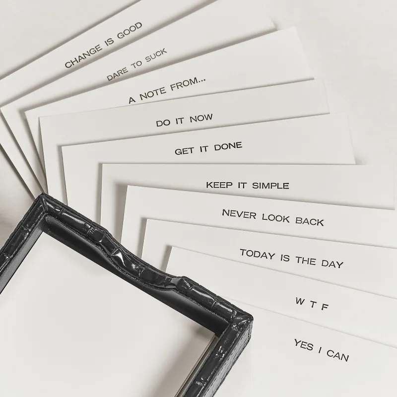 Letterpress Notecards — Set of 25 made by Graphic Image