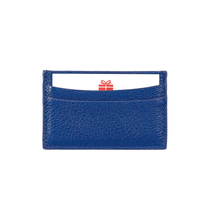 Gift Card with Personalized Leather Card Case sold by Graphic Image