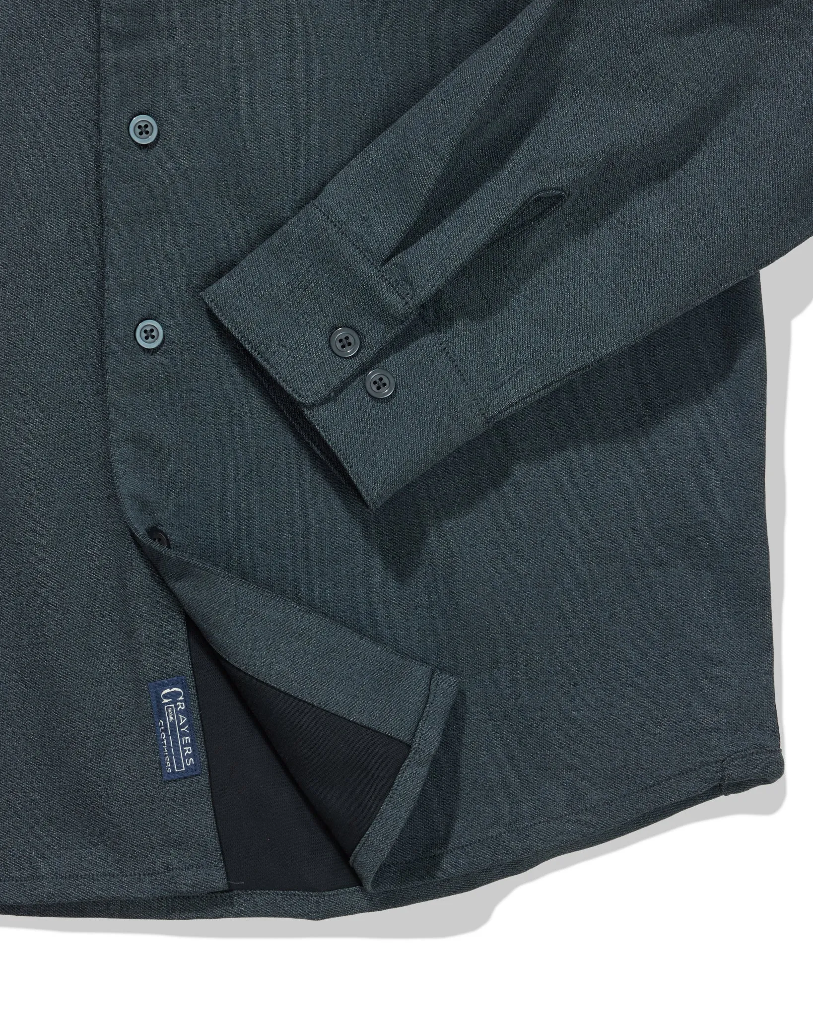 Printed Stretch Cotton Jersey - Navy sold by Grayers product image thumbnail 2