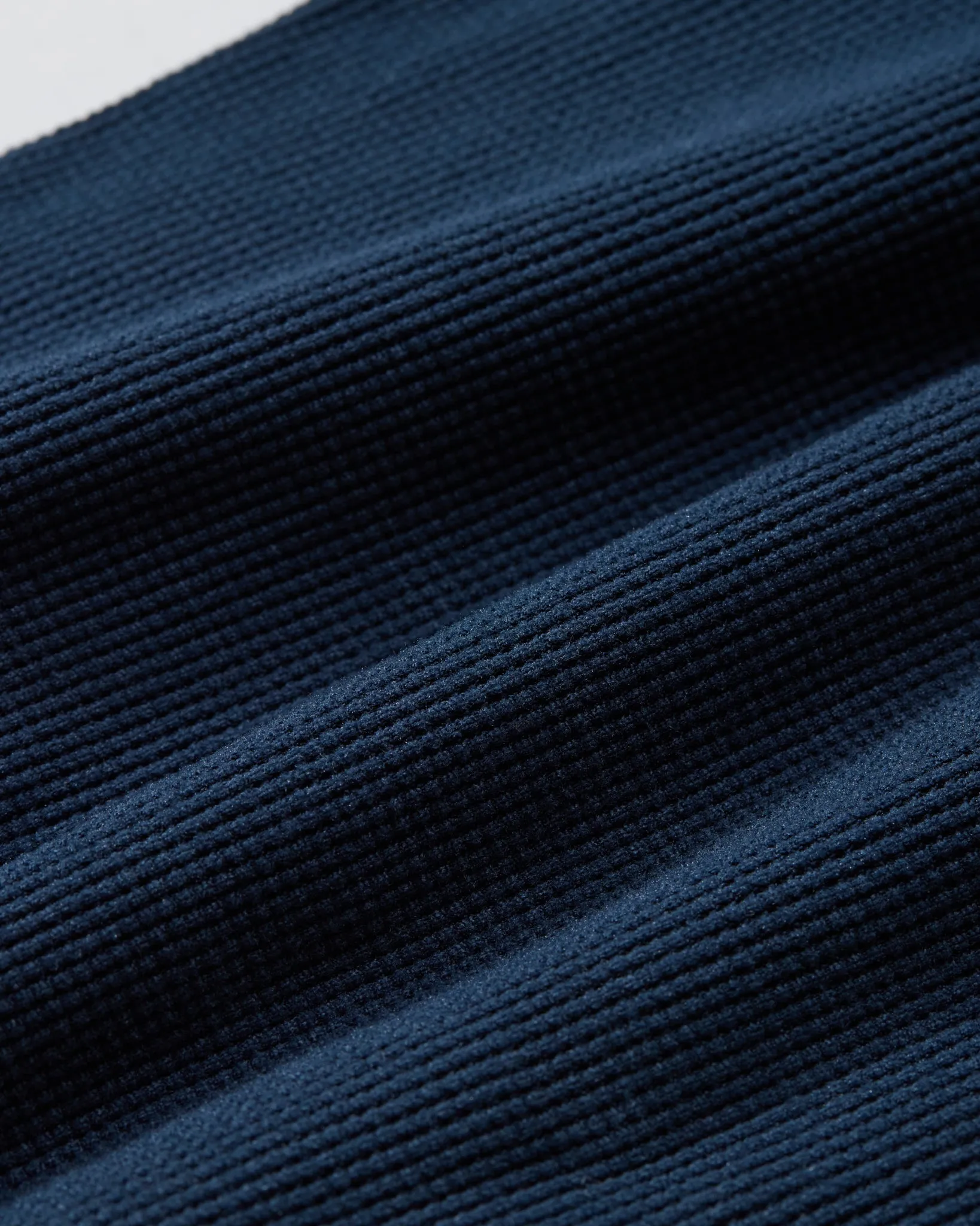 Waffle Johnny Collar Polo - Navy sold by Grayers product image thumbnail 4