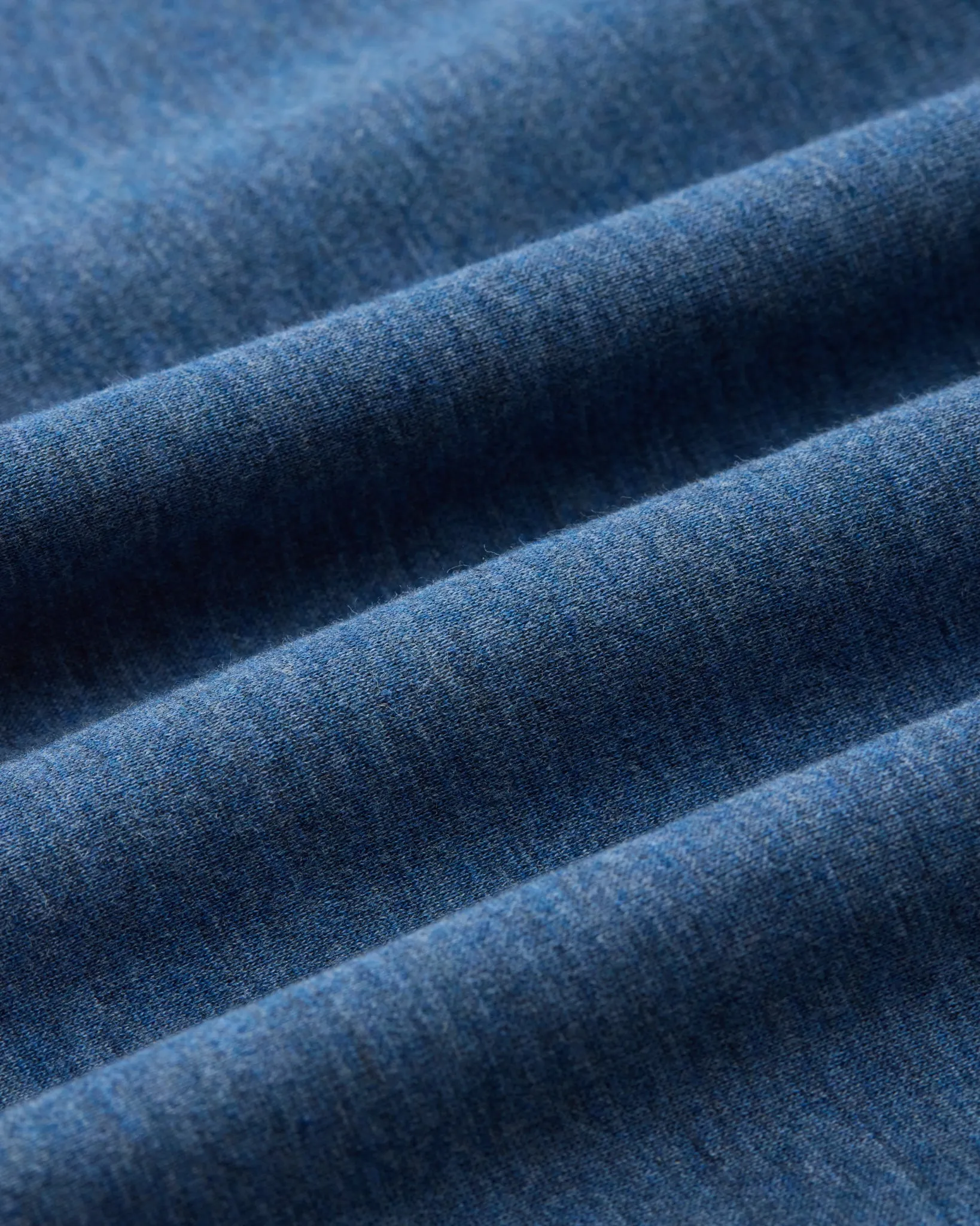 Harrison Double Knit 1/4 Zip - Blue Heather sold by Grayers product image thumbnail 4