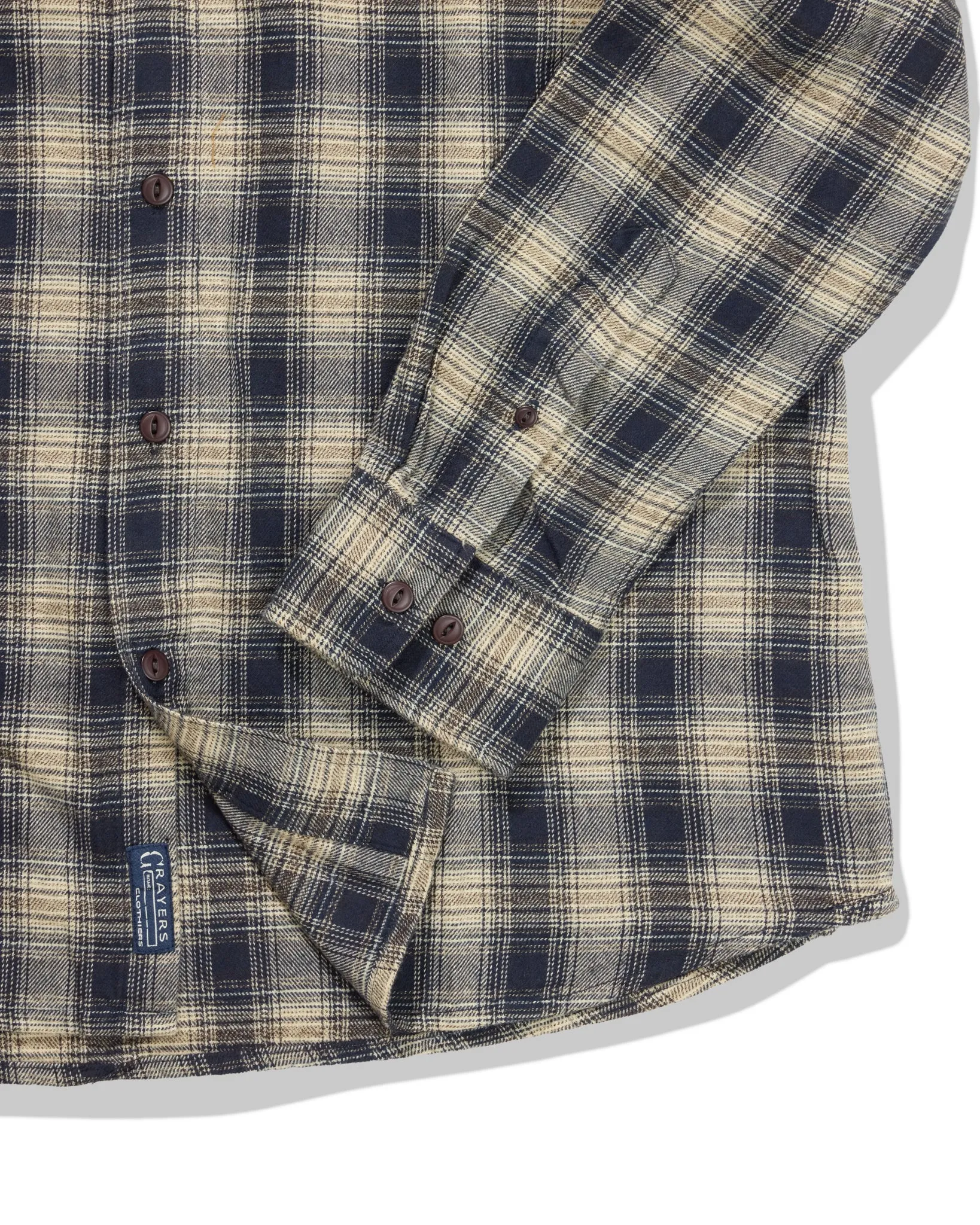 Alta Midweight Flannel - Navy sold by Grayers product image thumbnail 3