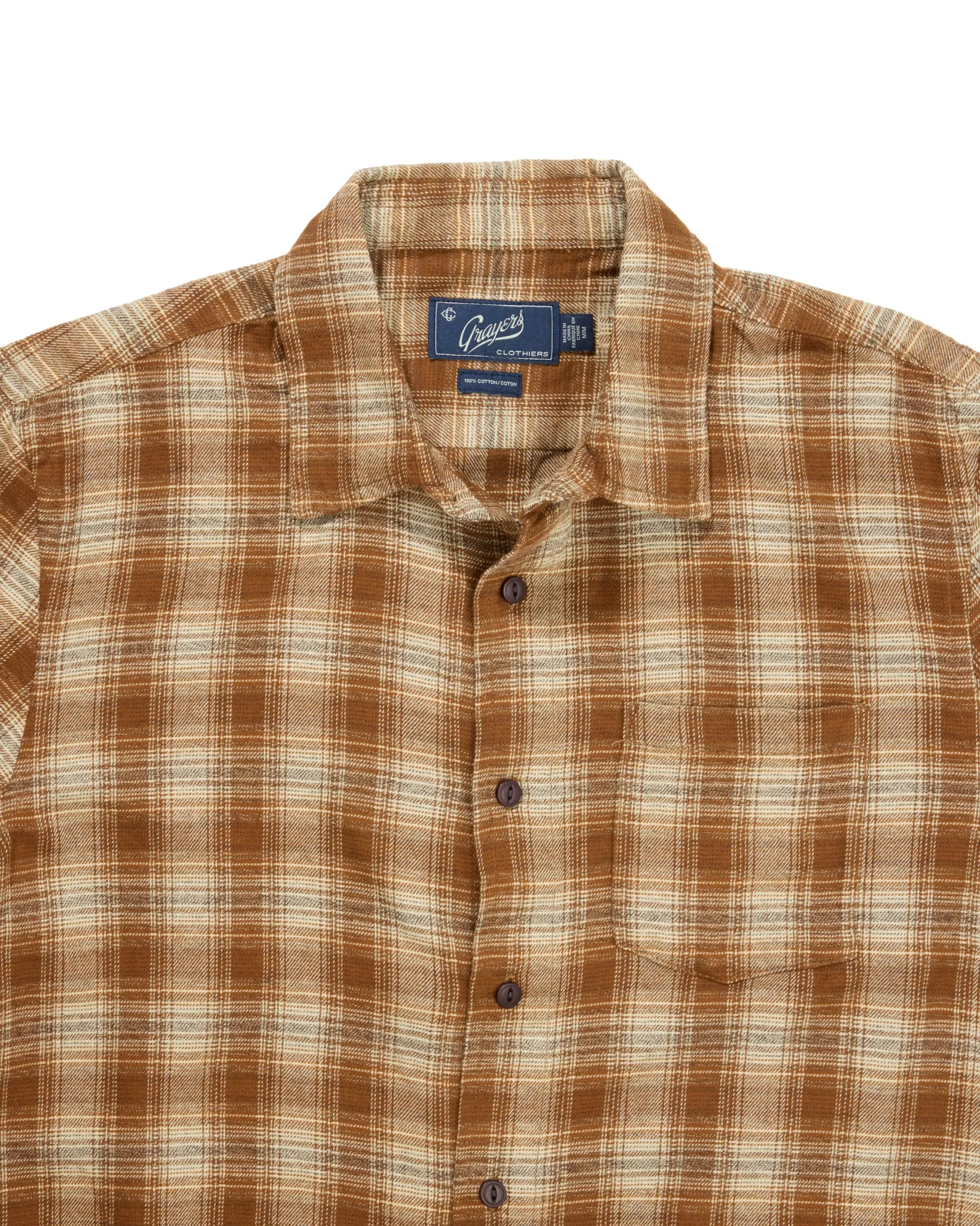 Alta Midweight Flannel - Caramel sold by Grayers product image thumbnail 2