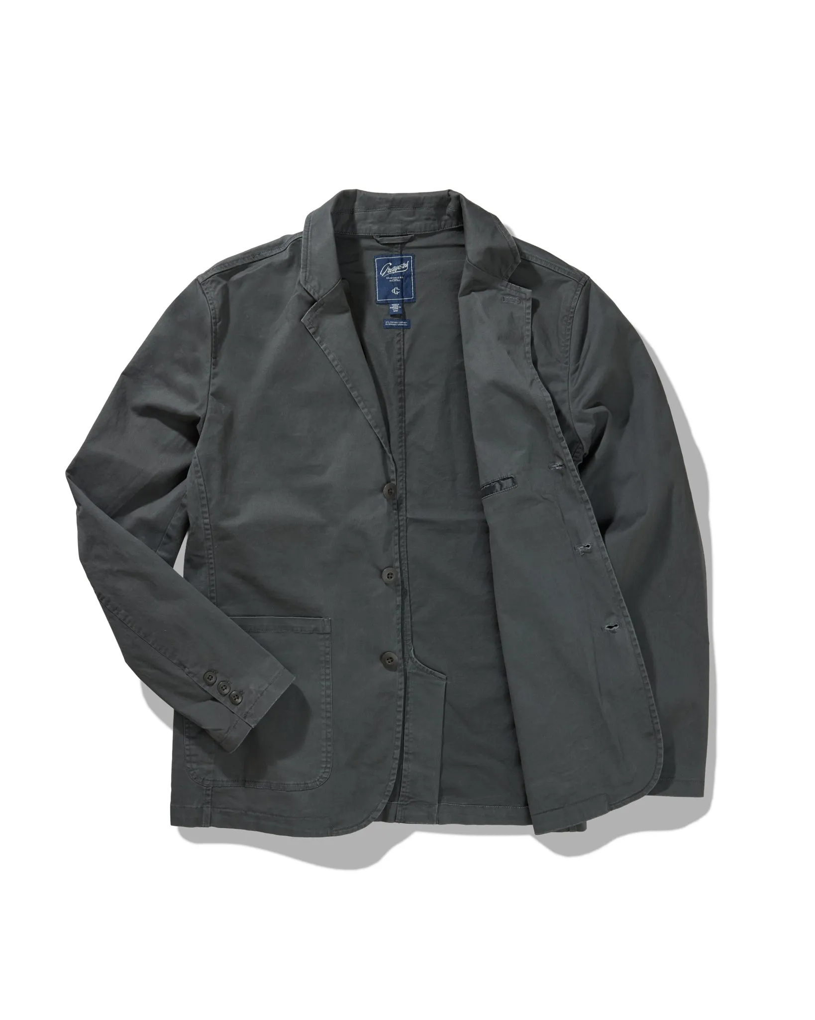 Thompson Flex Stretch Blazer - New Graphite sold by Grayers product image thumbnail 2