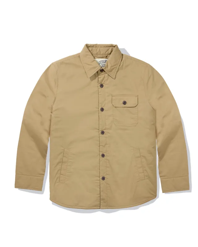 Pathfinder Ripstop Padded Quilted Jacket - Bronze sold by Grayers