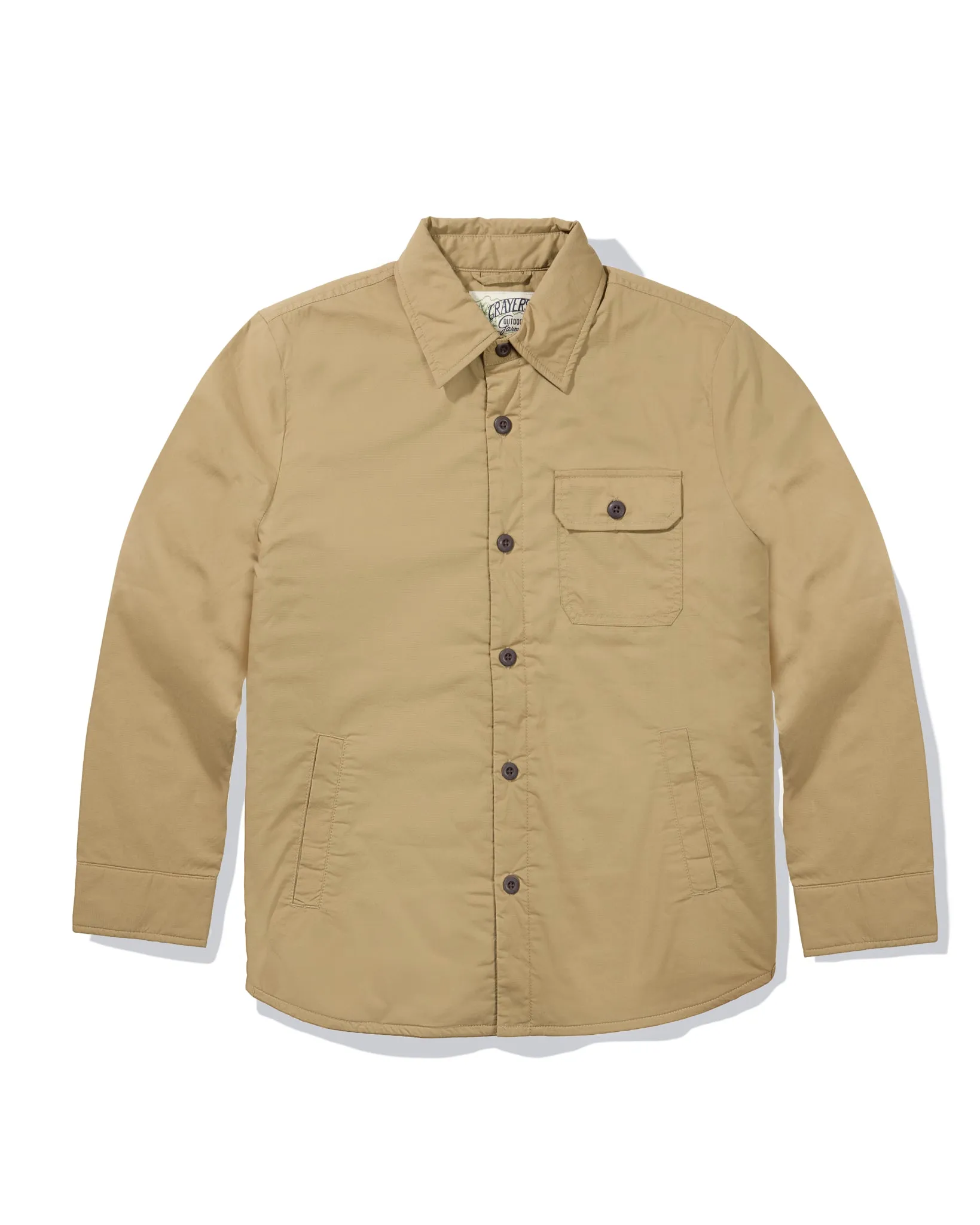 Pathfinder Ripstop Padded Quilted Jacket - Bronze sold by Grayers