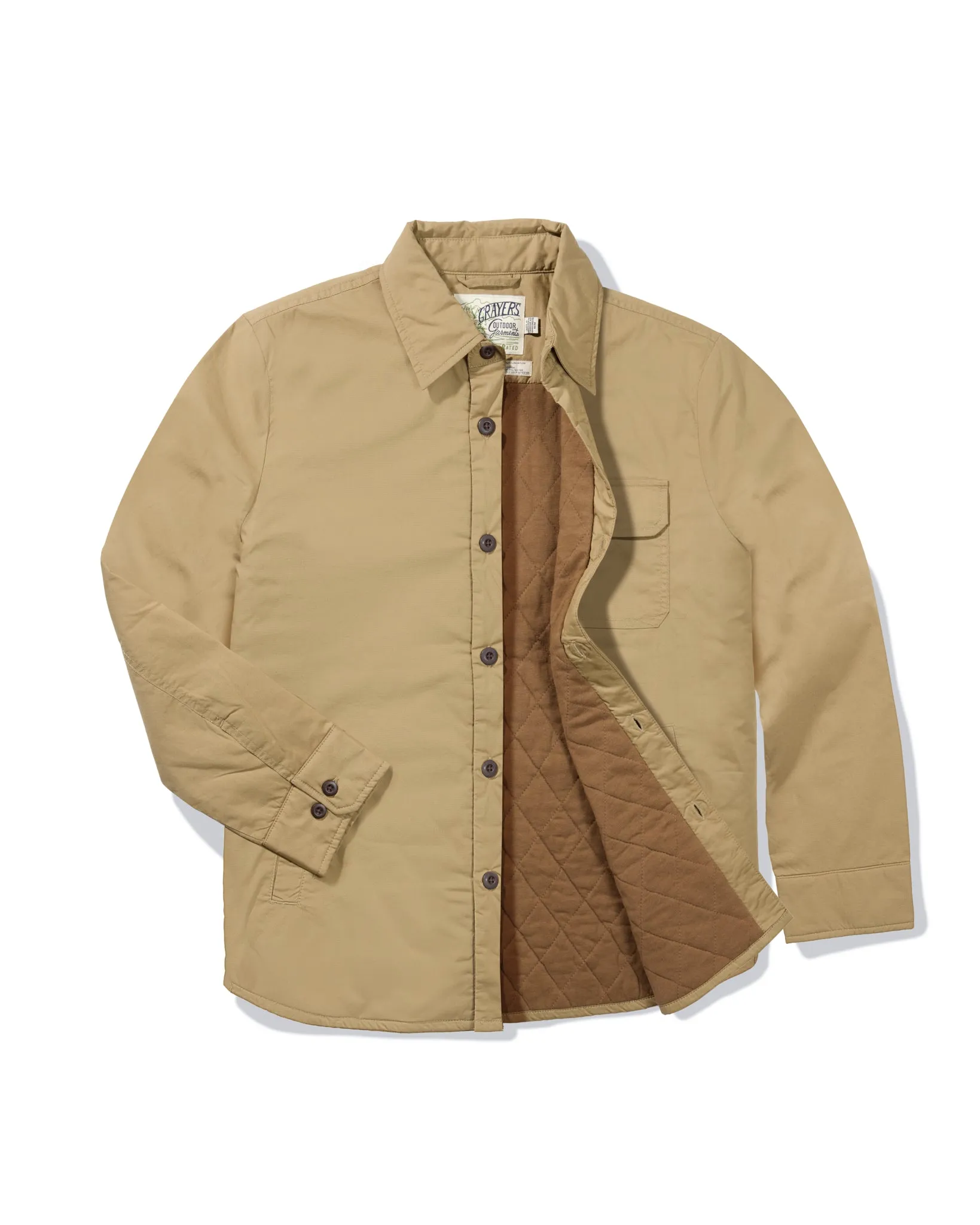 Pathfinder Ripstop Padded Quilted Jacket - Bronze sold by Grayers product image thumbnail 2