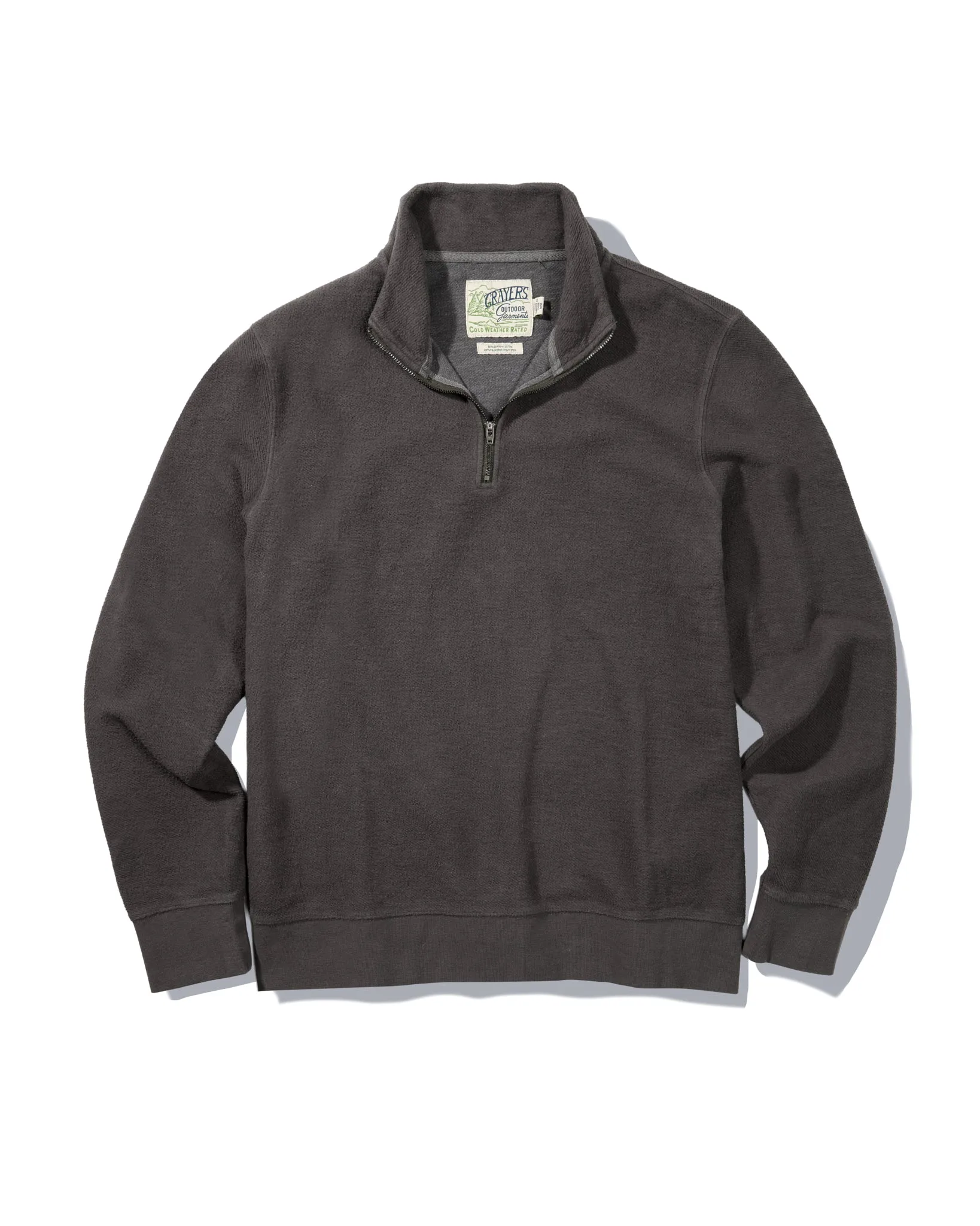 Dunlop Reverse 1/4 Zip - Beluga sold by Grayers