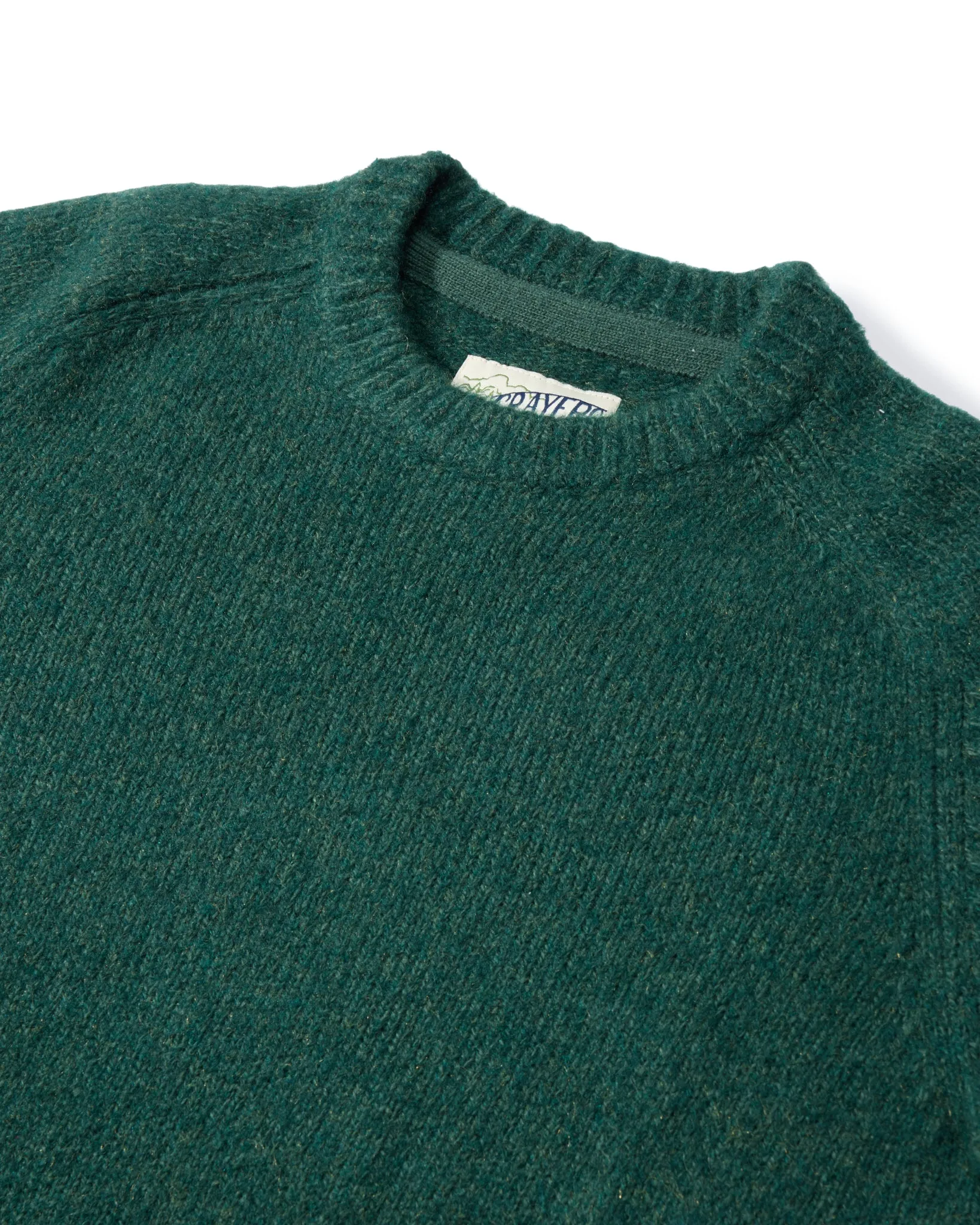 Collegiate Sweater Crew - Bottle Green sold by Grayers product image thumbnail 2