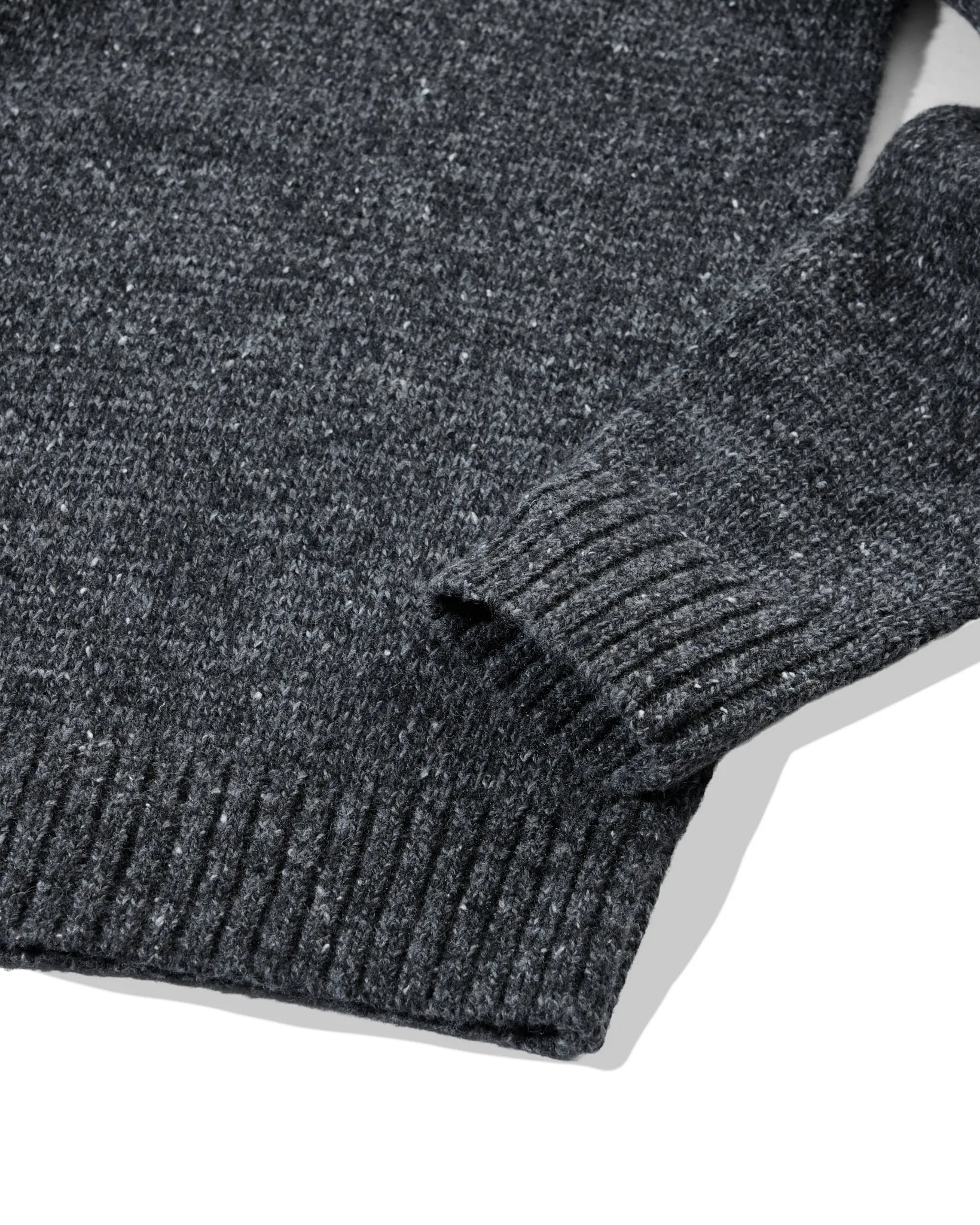 Donegal Wool Crew - Charcoal sold by Grayers product image thumbnail 3