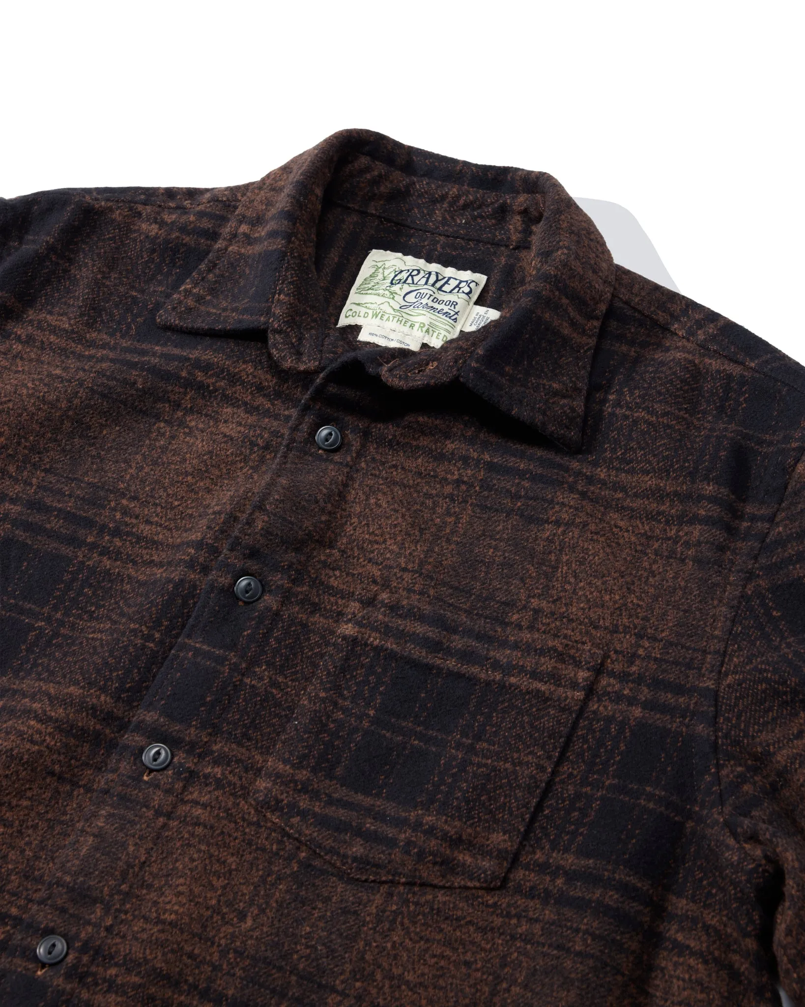 Beaver Creek Heritage Flannel - Coffee sold by Grayers product image thumbnail 2