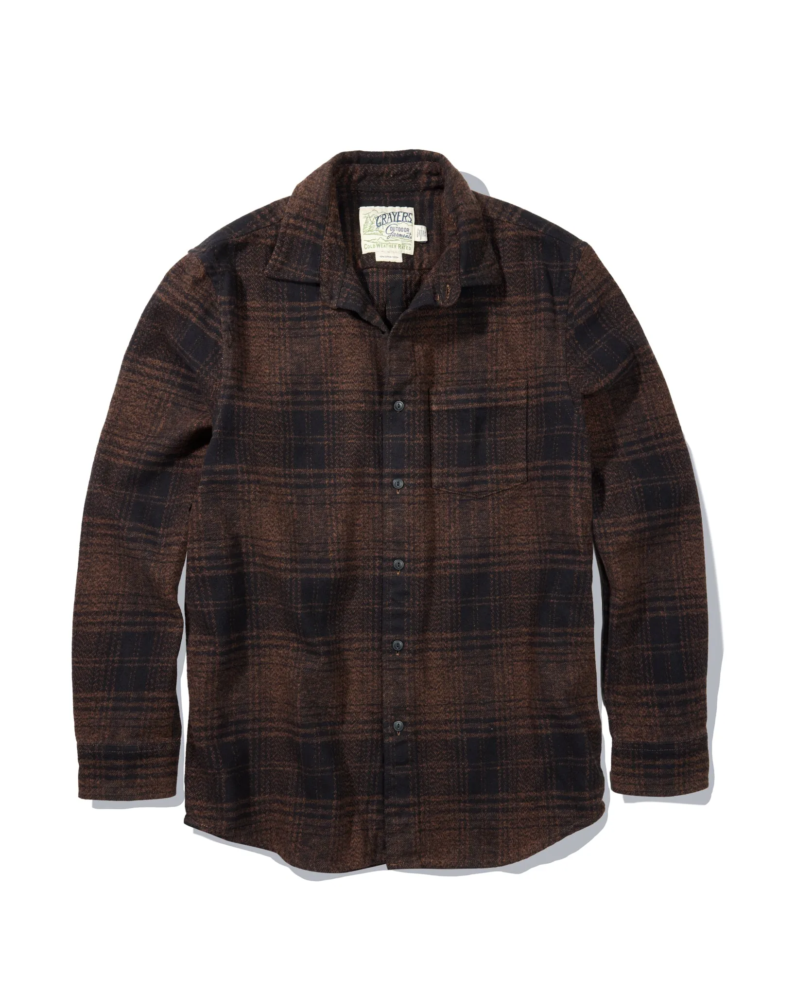 Beaver Creek Heritage Flannel - Coffee sold by Grayers