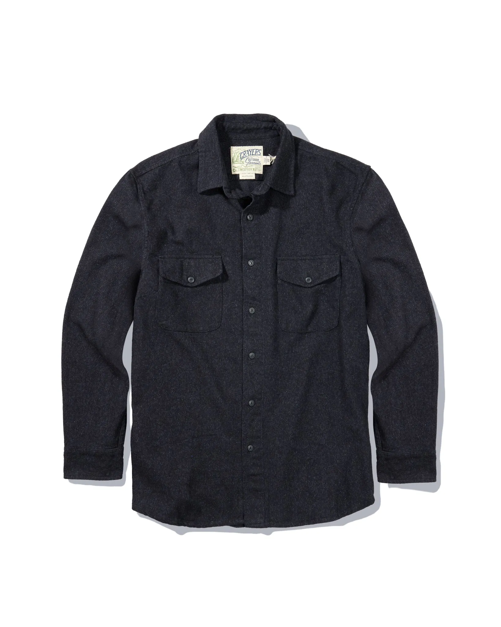 Beaver Creek Heritage Flannel - Navy sold by Grayers