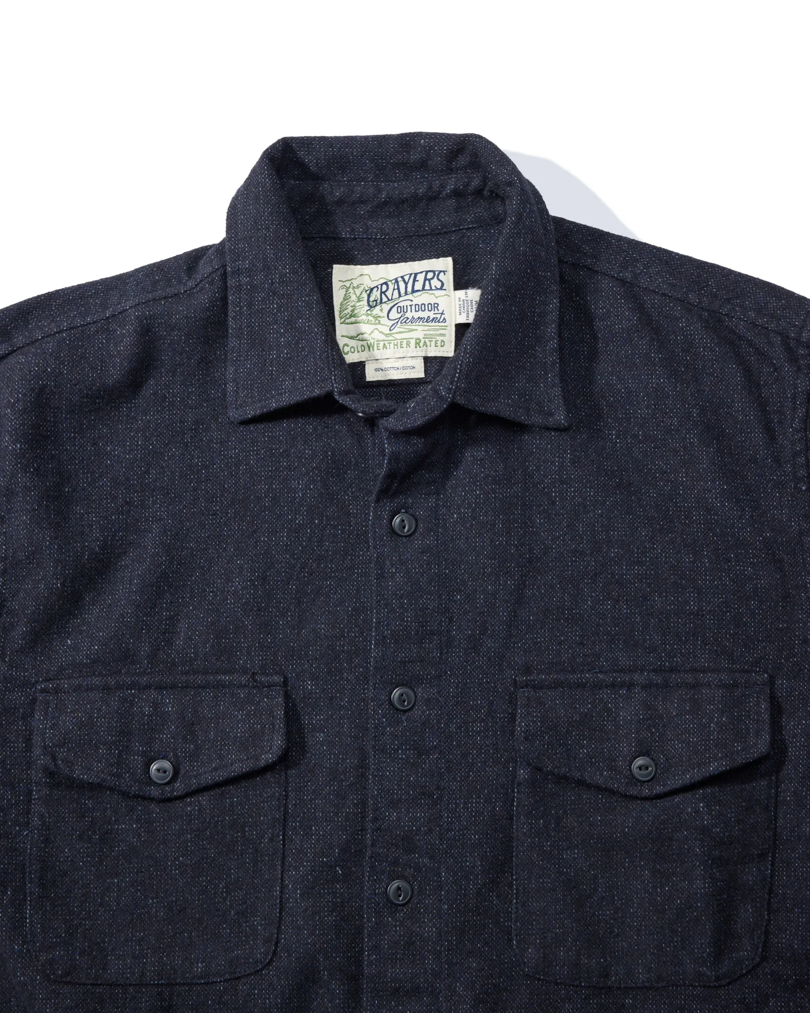 Beaver Creek Heritage Flannel - Navy sold by Grayers product image thumbnail 2