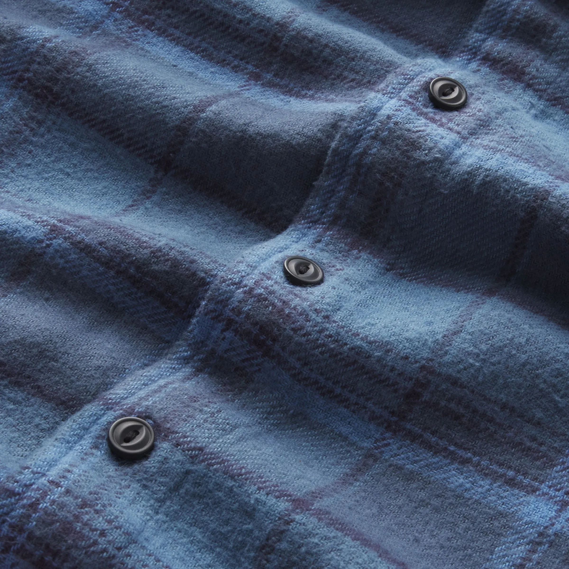 Scarboro Heritage Heavy Flannel - Navy Auburn sold by Grayers product image thumbnail 3