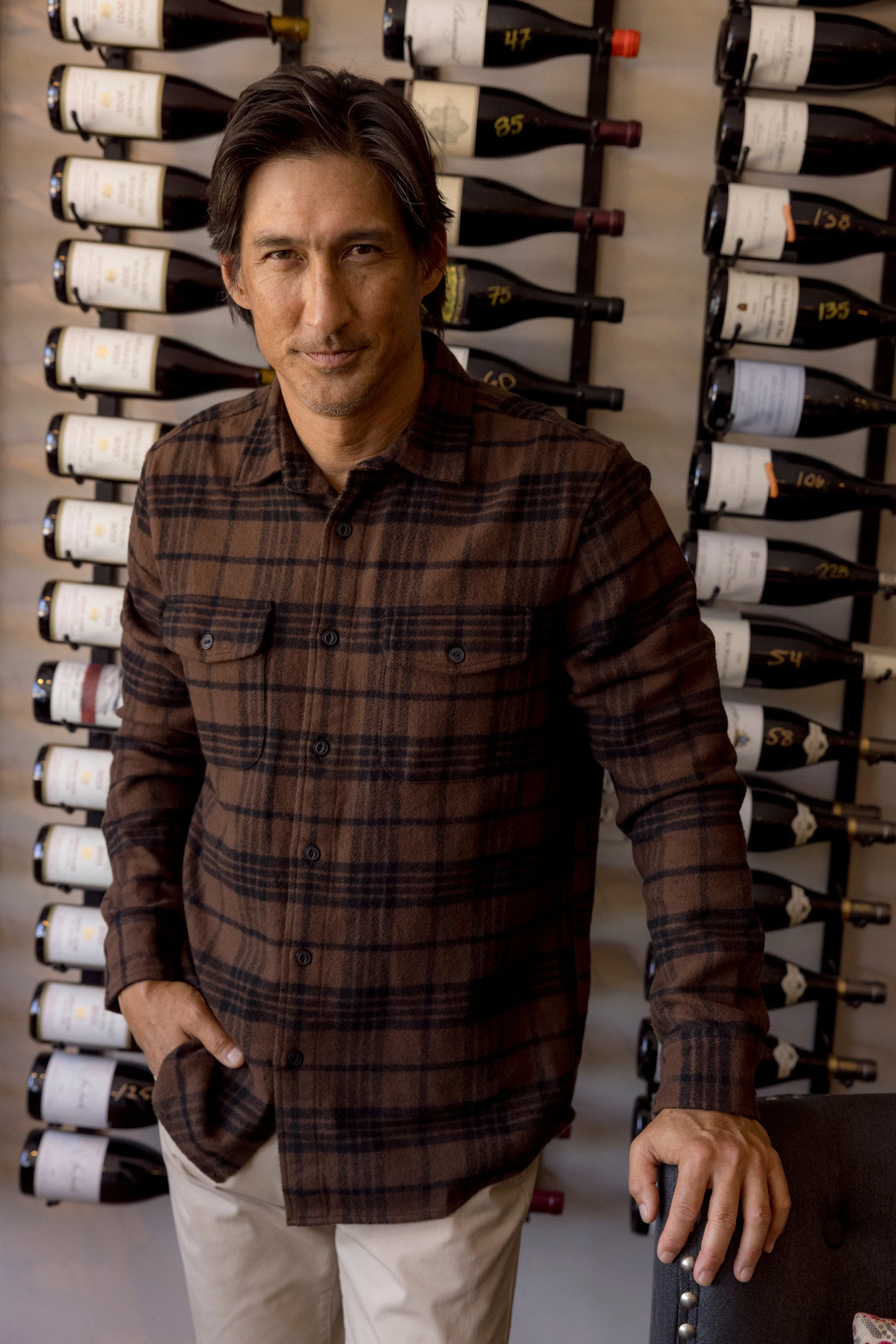 Scarboro Heritage Heavy Flannel - Dark Chocolate sold by Grayers product image thumbnail 4