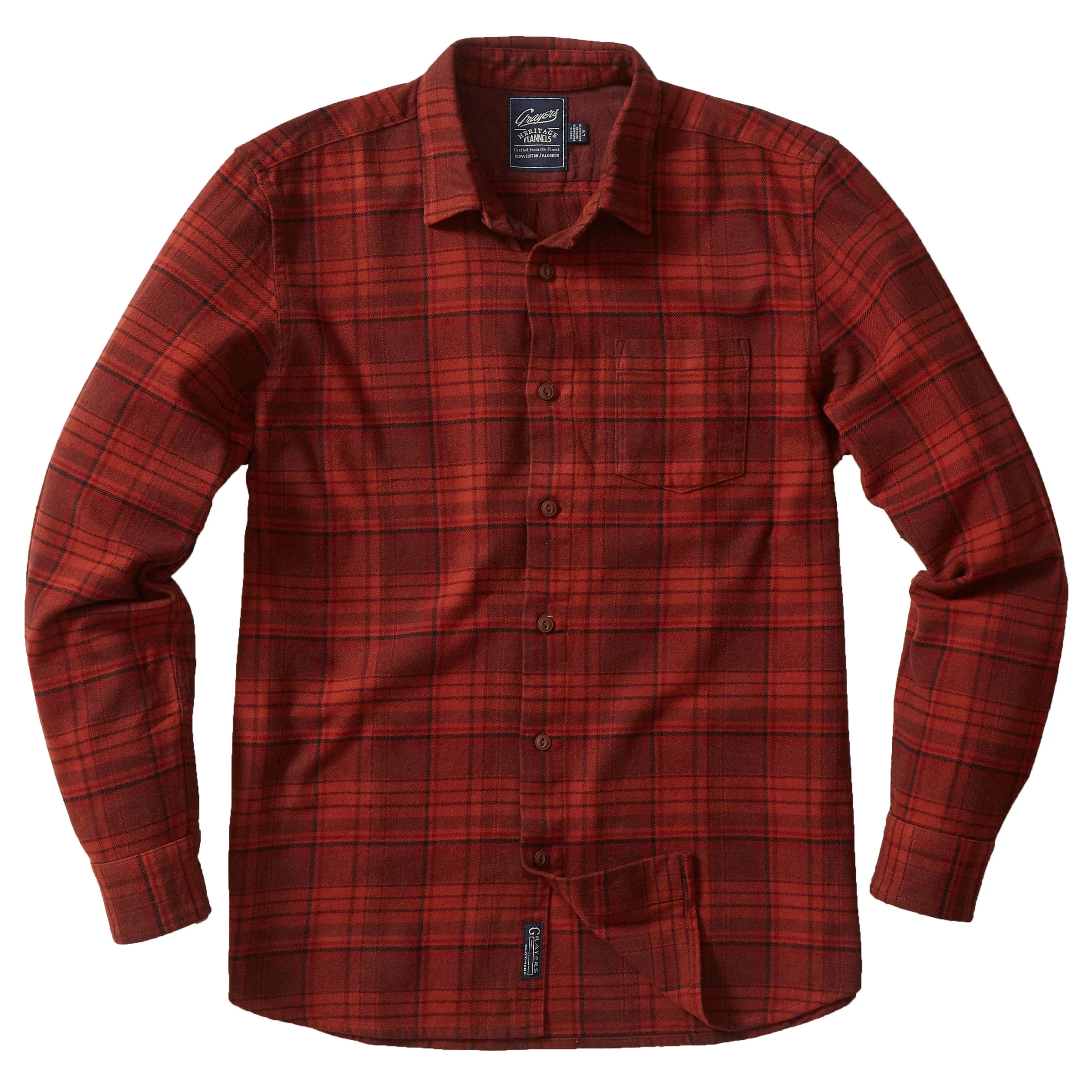 Russet Heritage Flannel - Russet Red sold by Grayers product image thumbnail 5