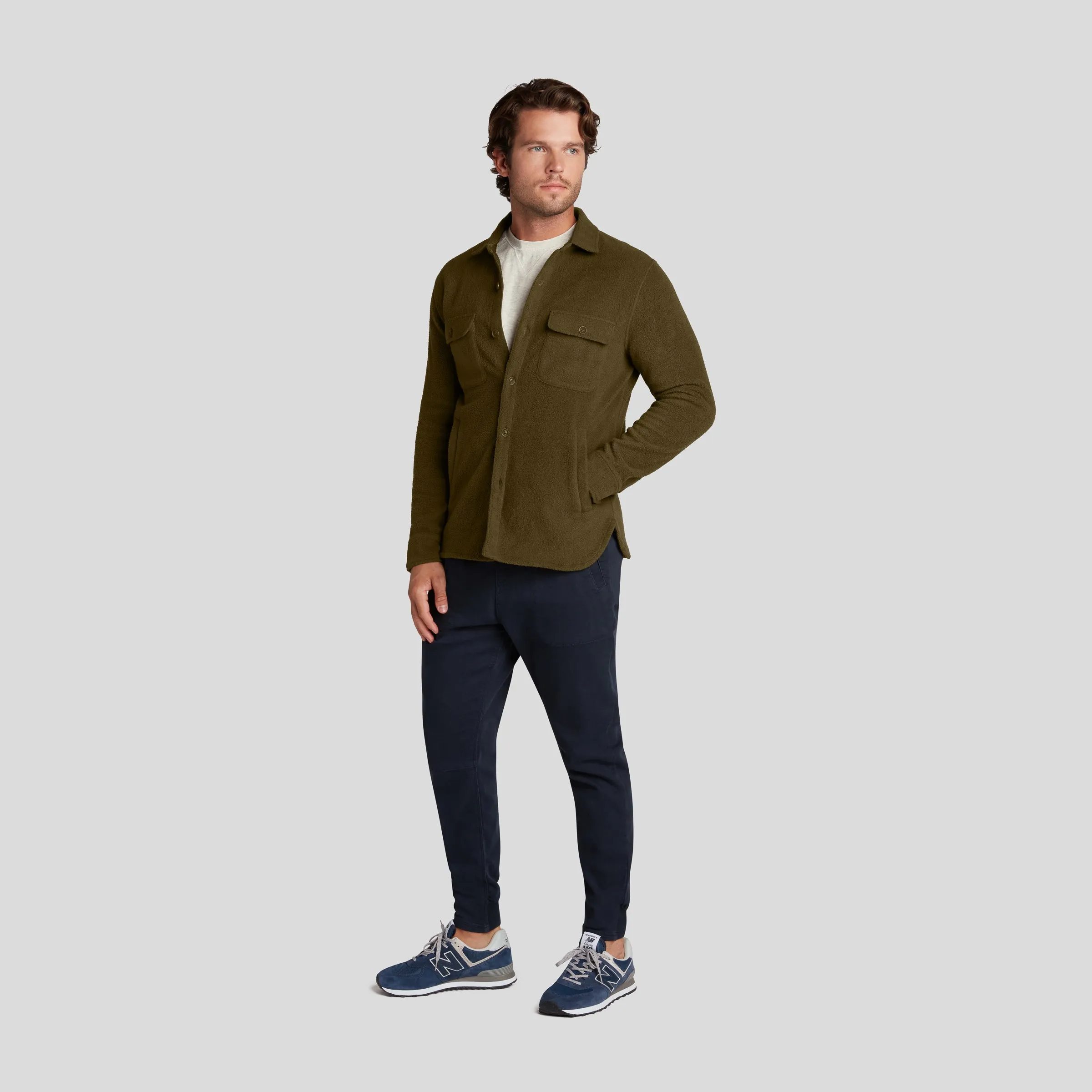 Micro Fleece CPO - Loden sold by Grayers product image thumbnail 5