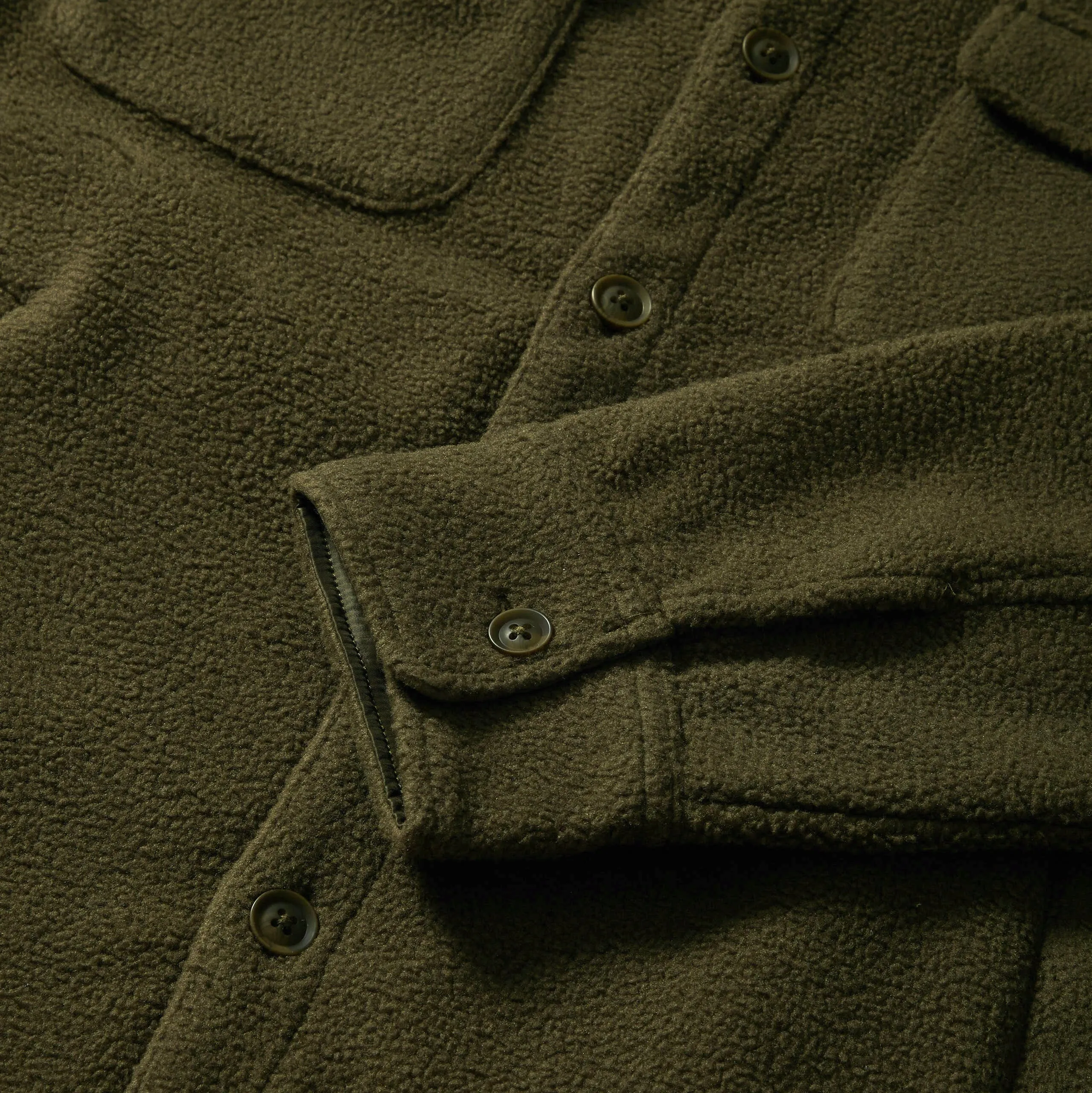 Micro Fleece CPO - Loden sold by Grayers product image thumbnail 3