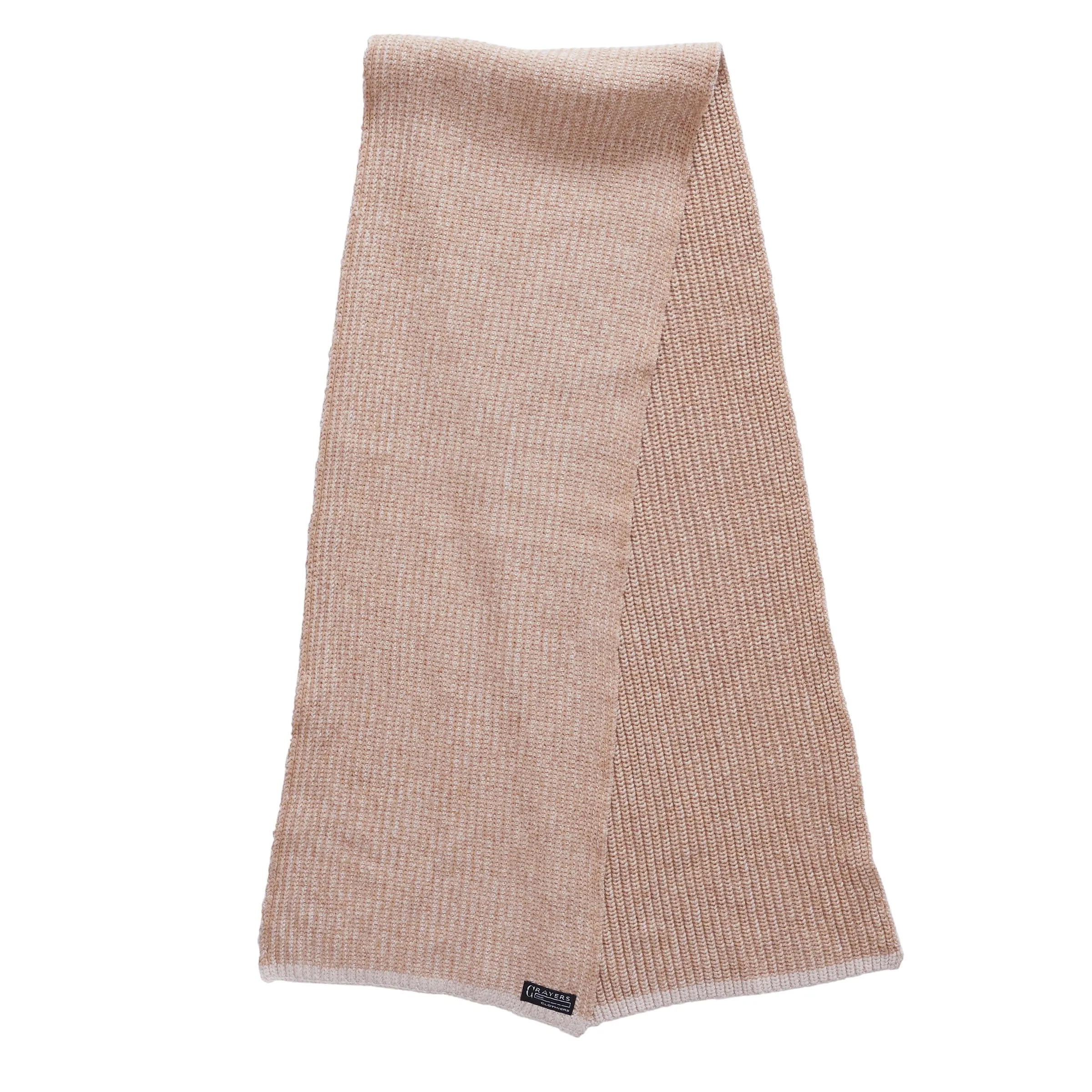 Belmont Plaited Half Cardigan Scarf - Caramel sold by Grayers product image thumbnail 2