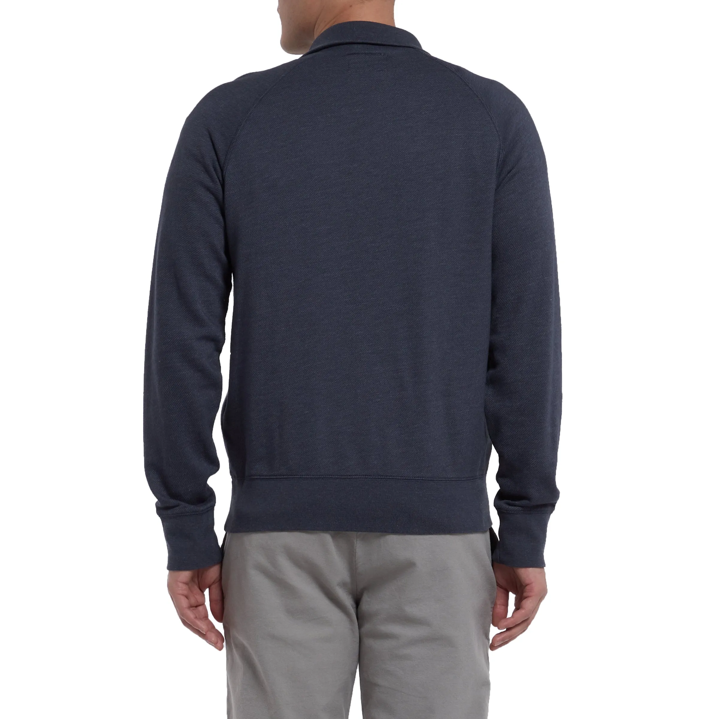 Hudson Textured Half Zip - Blue Night * sold by Grayers product image thumbnail 3
