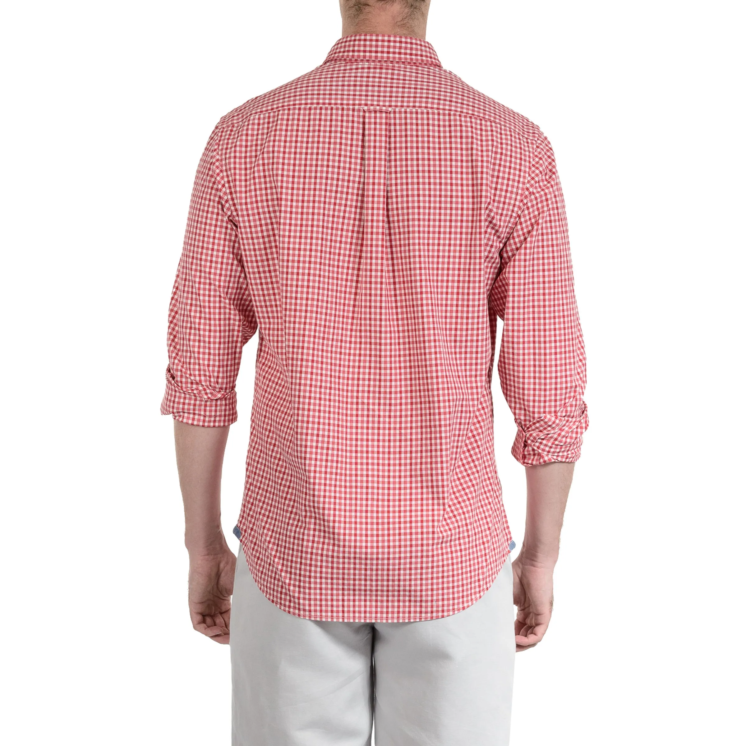 Stuart Tinted Gingham Poplin Shirt* sold by Grayers product image thumbnail 3