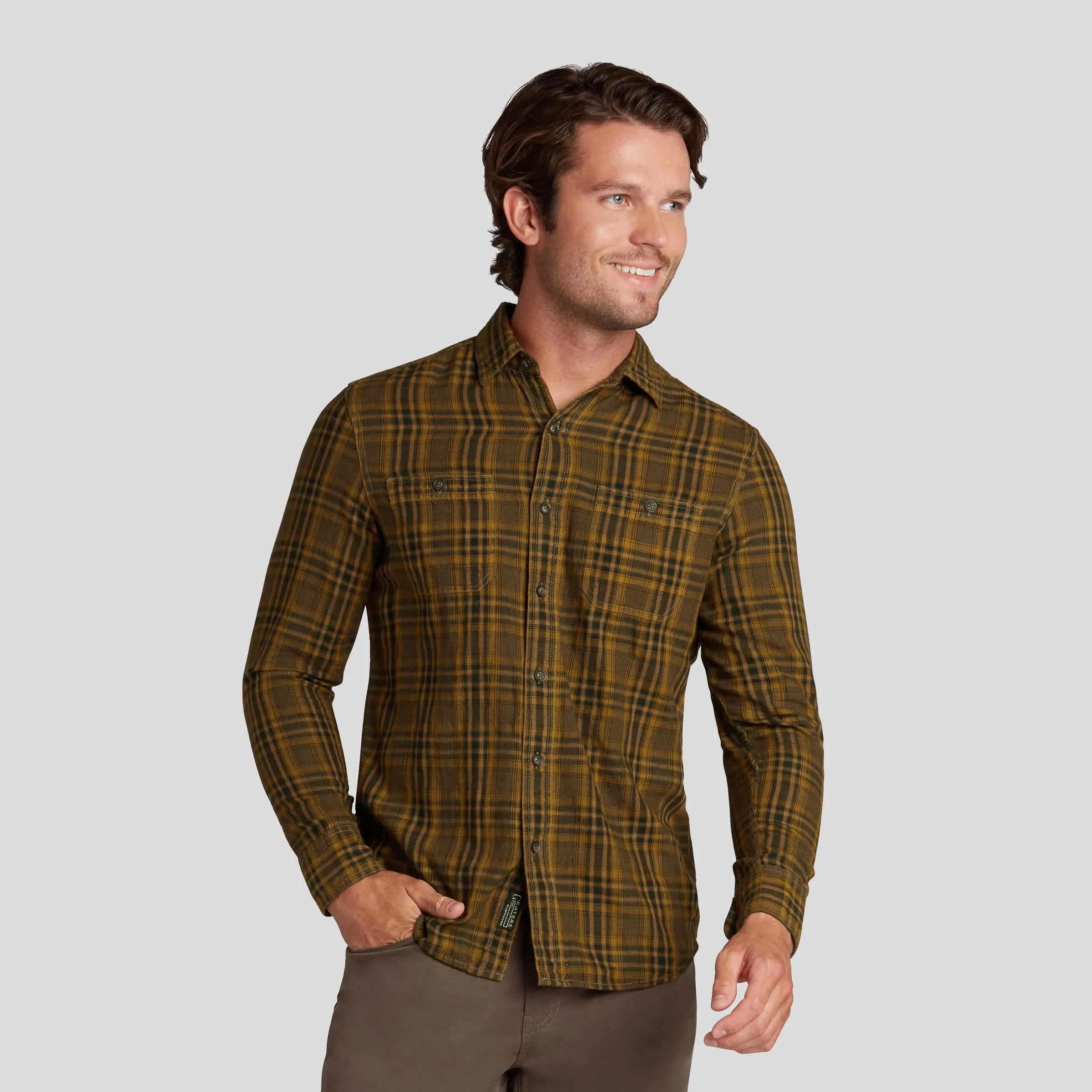 Winfield Herringbone Twill - Rubber sold by Grayers product image thumbnail 5