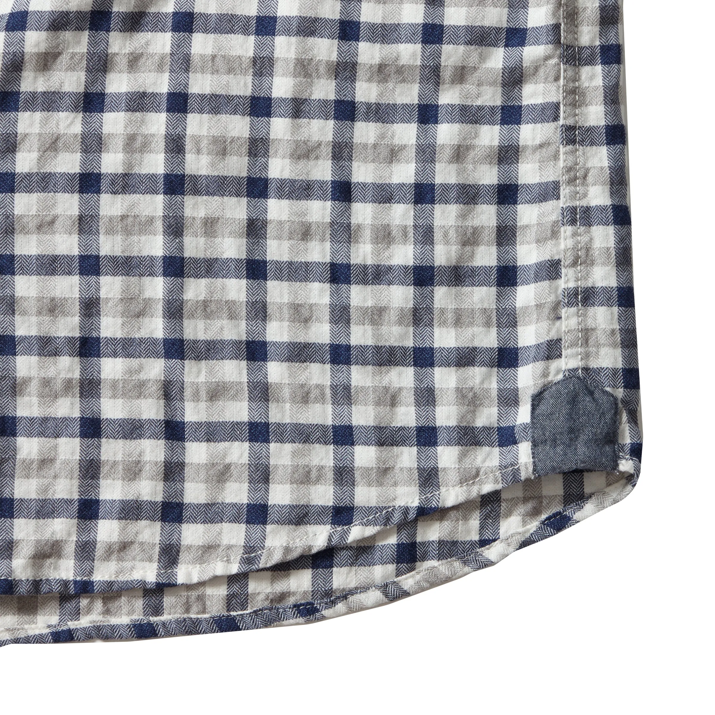 Brompton Hi-Twist Herringbone - Gray Navy Cream * sold by Grayers product image thumbnail 4