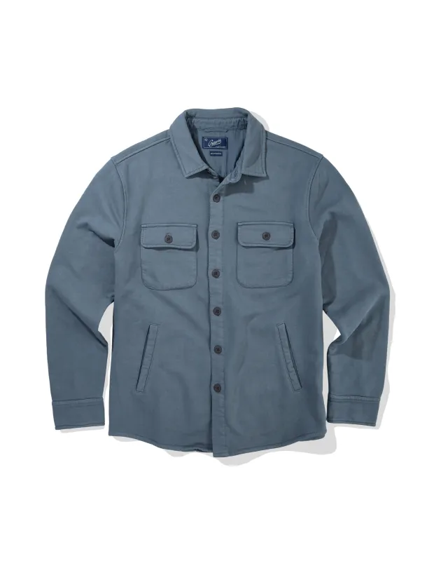 Defender Terry CPO Jacket - Dark Slate sold by Grayers