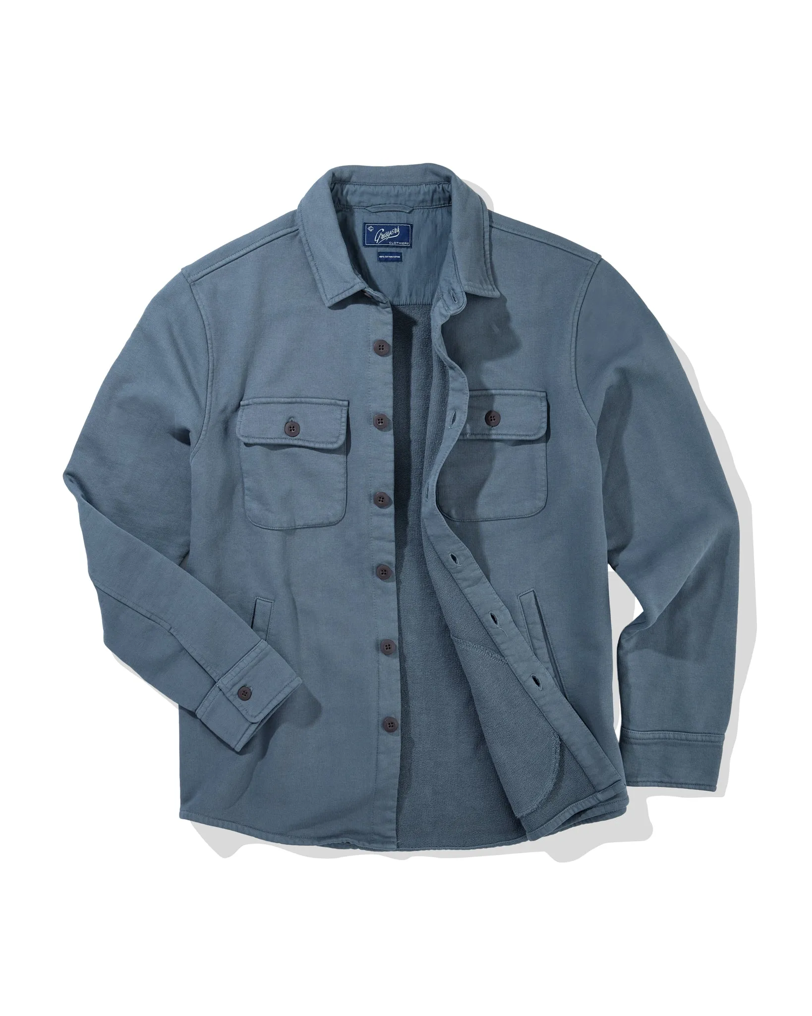 Defender Terry CPO Jacket - Dark Slate sold by Grayers product image thumbnail 4