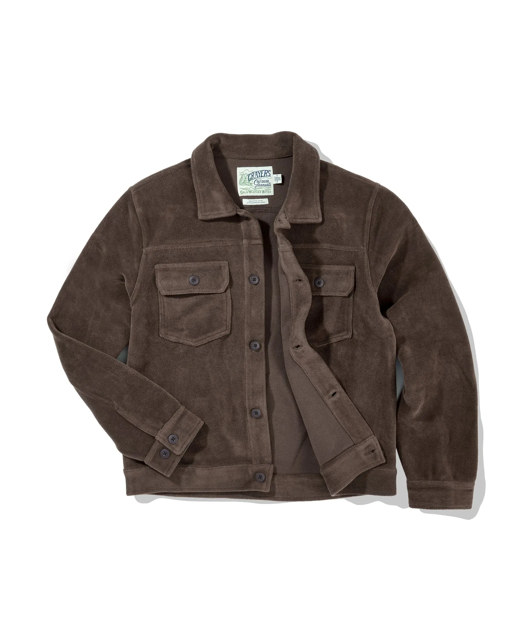 Defender Fleece Trucker - Dark Earth sold by Grayers product image thumbnail 2