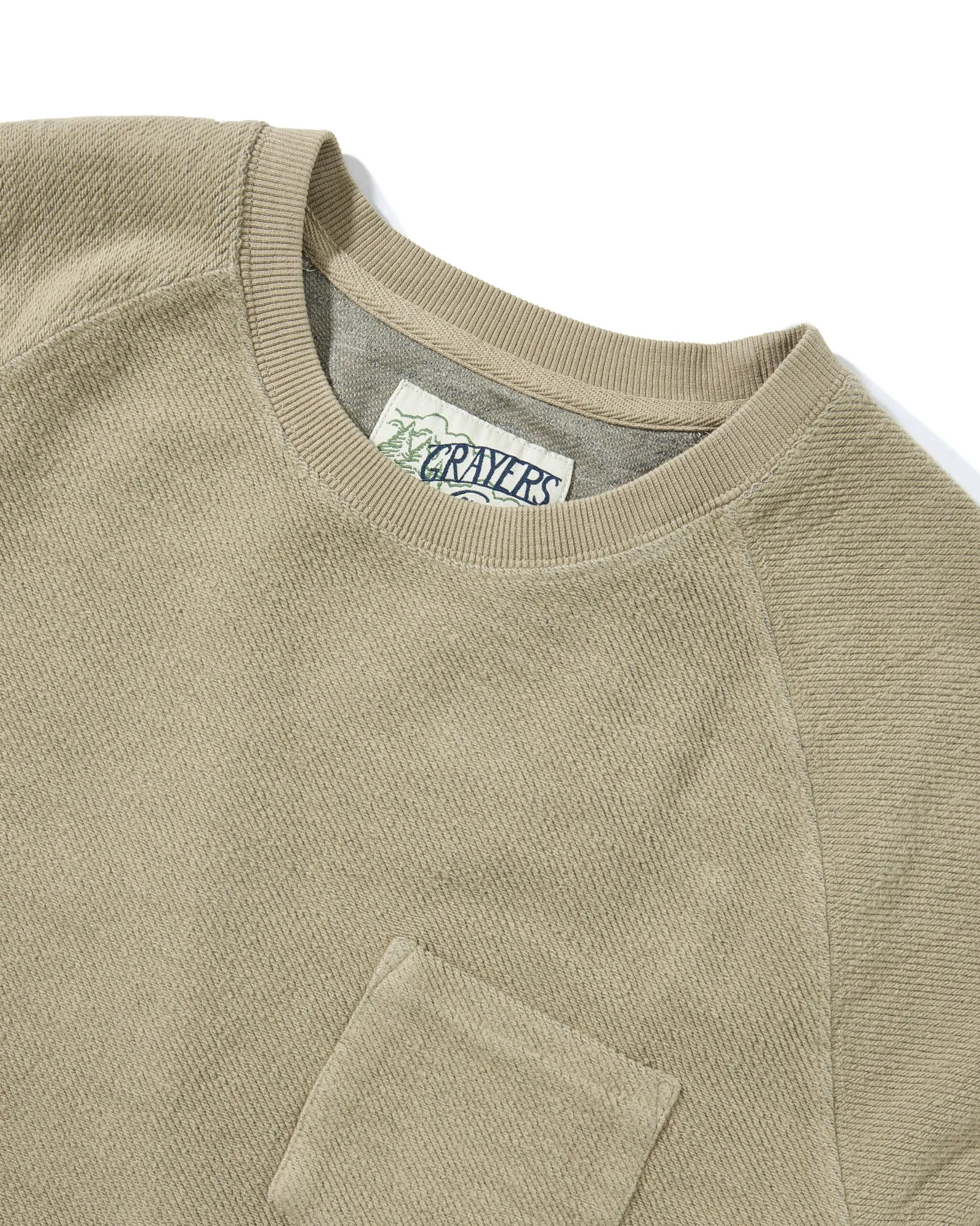 Dunlop Reverse Fleece Crew Neck - Trench sold by Grayers product image thumbnail 2