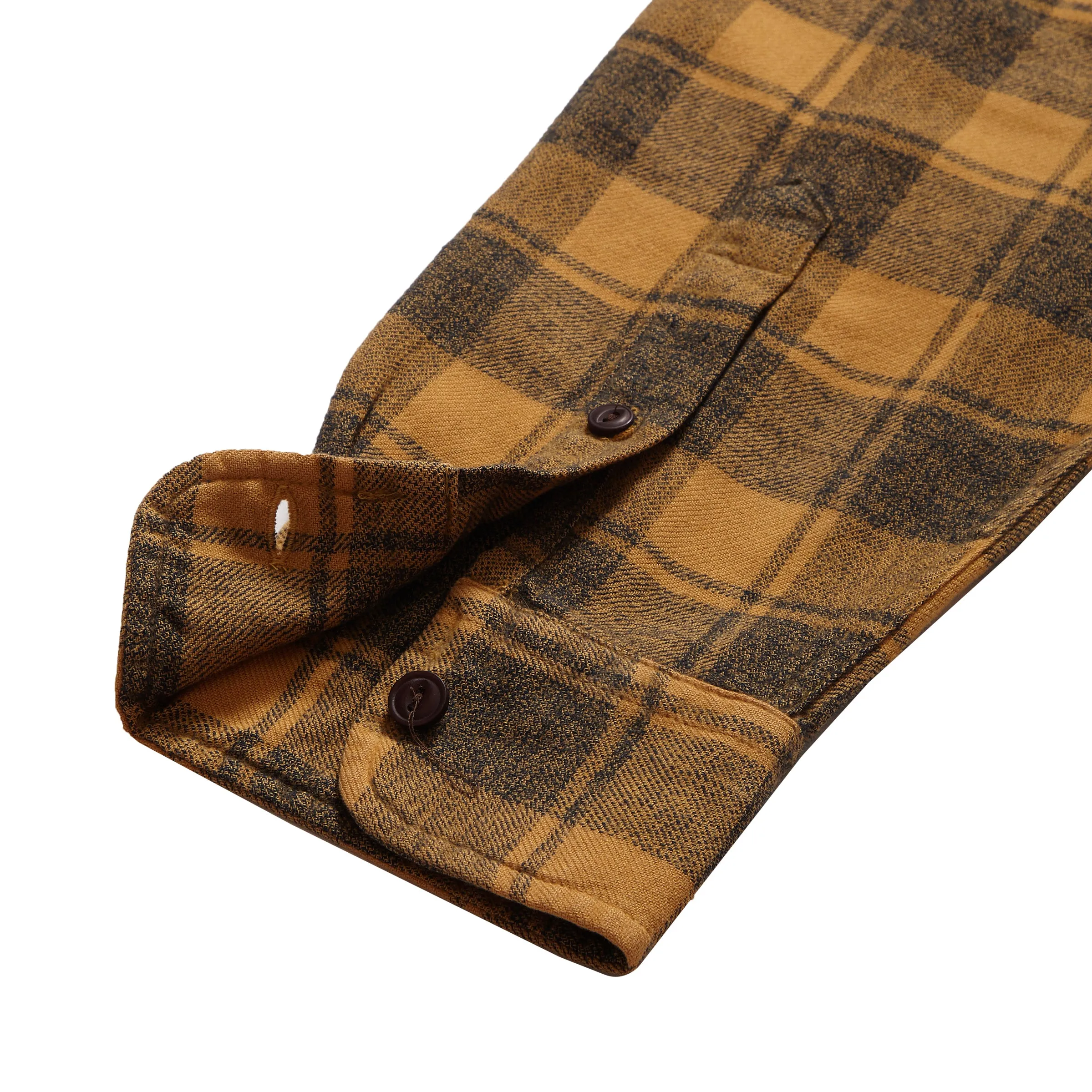 Jaspe Midweight Twill - Spruce Yellow Plaid sold by Grayers product image thumbnail 4