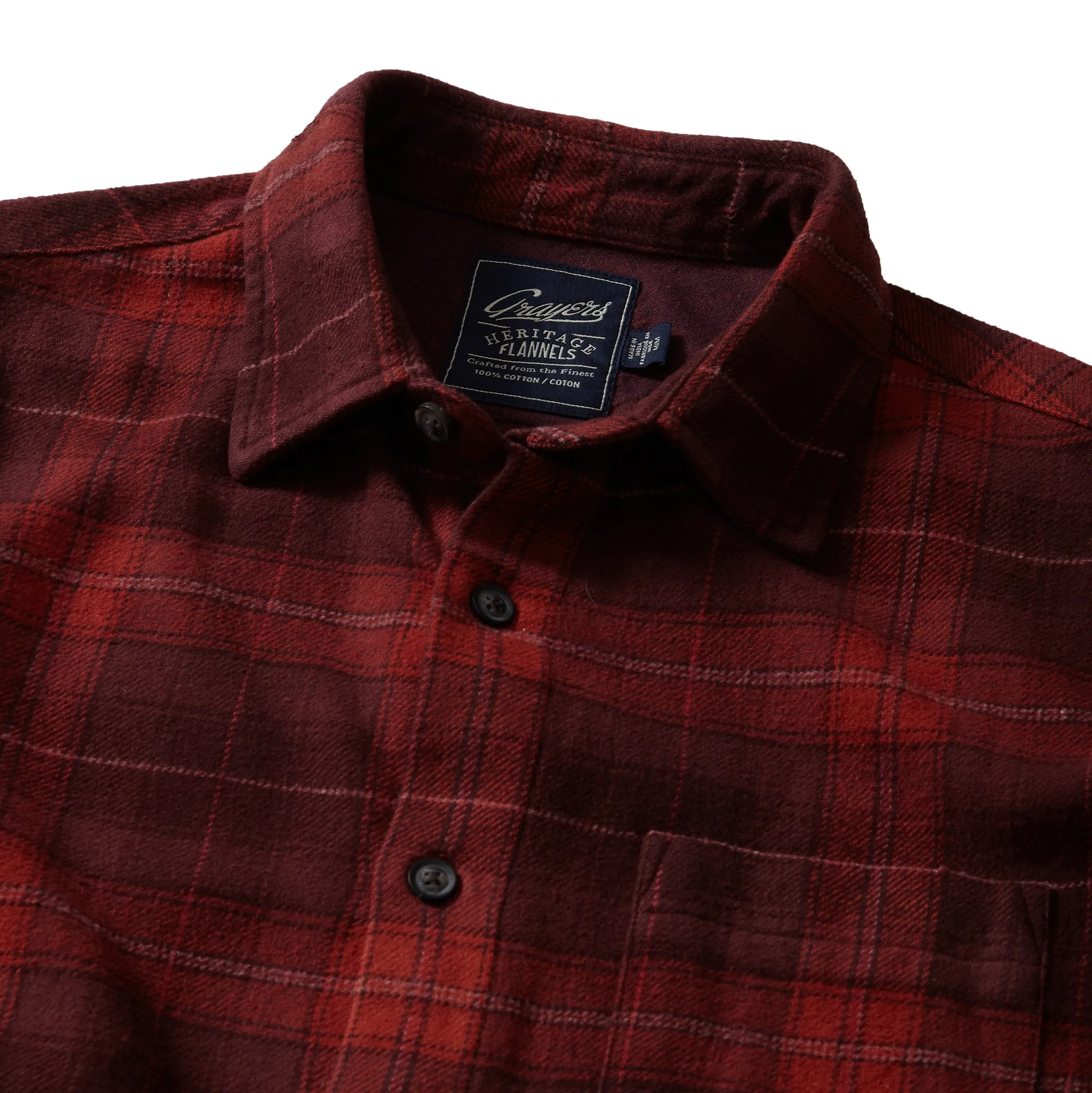 Durango Heritage Flannel Shirt - Red Clay * sold by Grayers product image thumbnail 2
