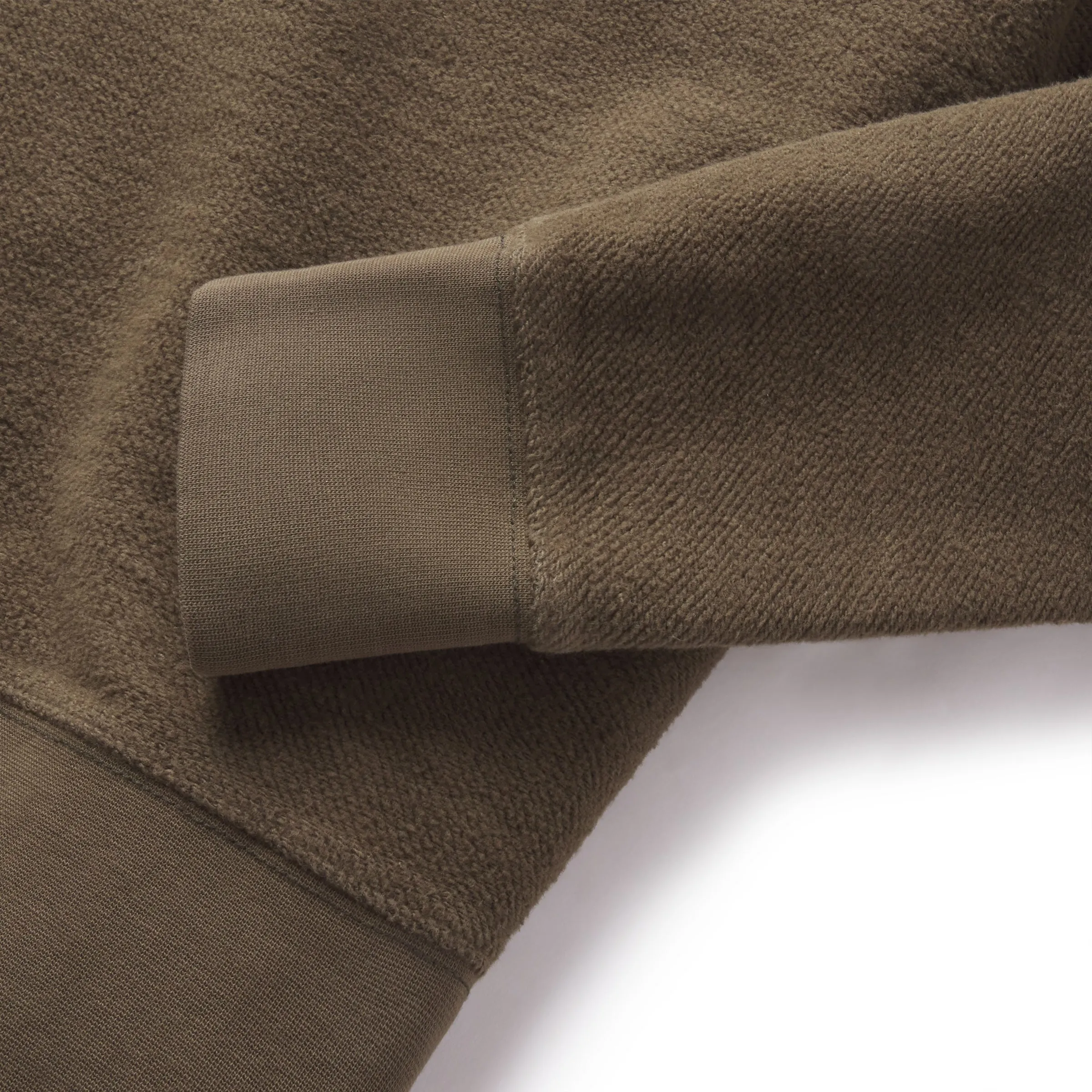 Dunlop Reverse Fleece Crew Neck - Moss sold by Grayers product image thumbnail 3