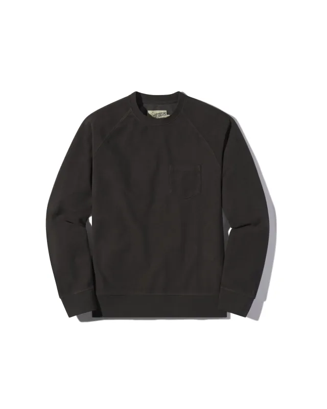 Dunlop Reverse Fleece Crew Neck - Beluga sold by Grayers