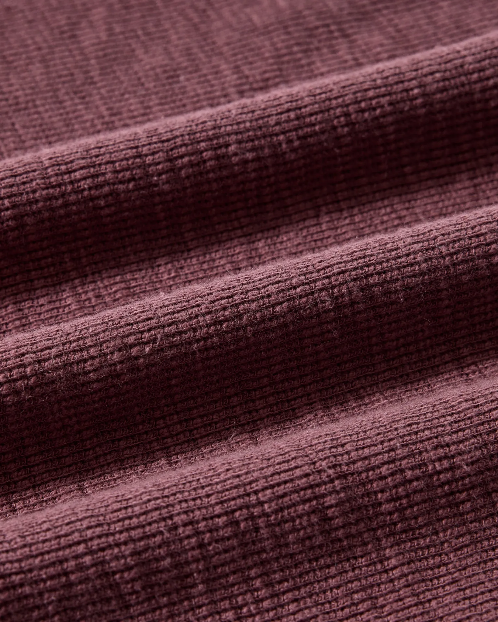 Clint Long Sleeve Waffle Henley - Root Beer sold by Grayers product image thumbnail 4