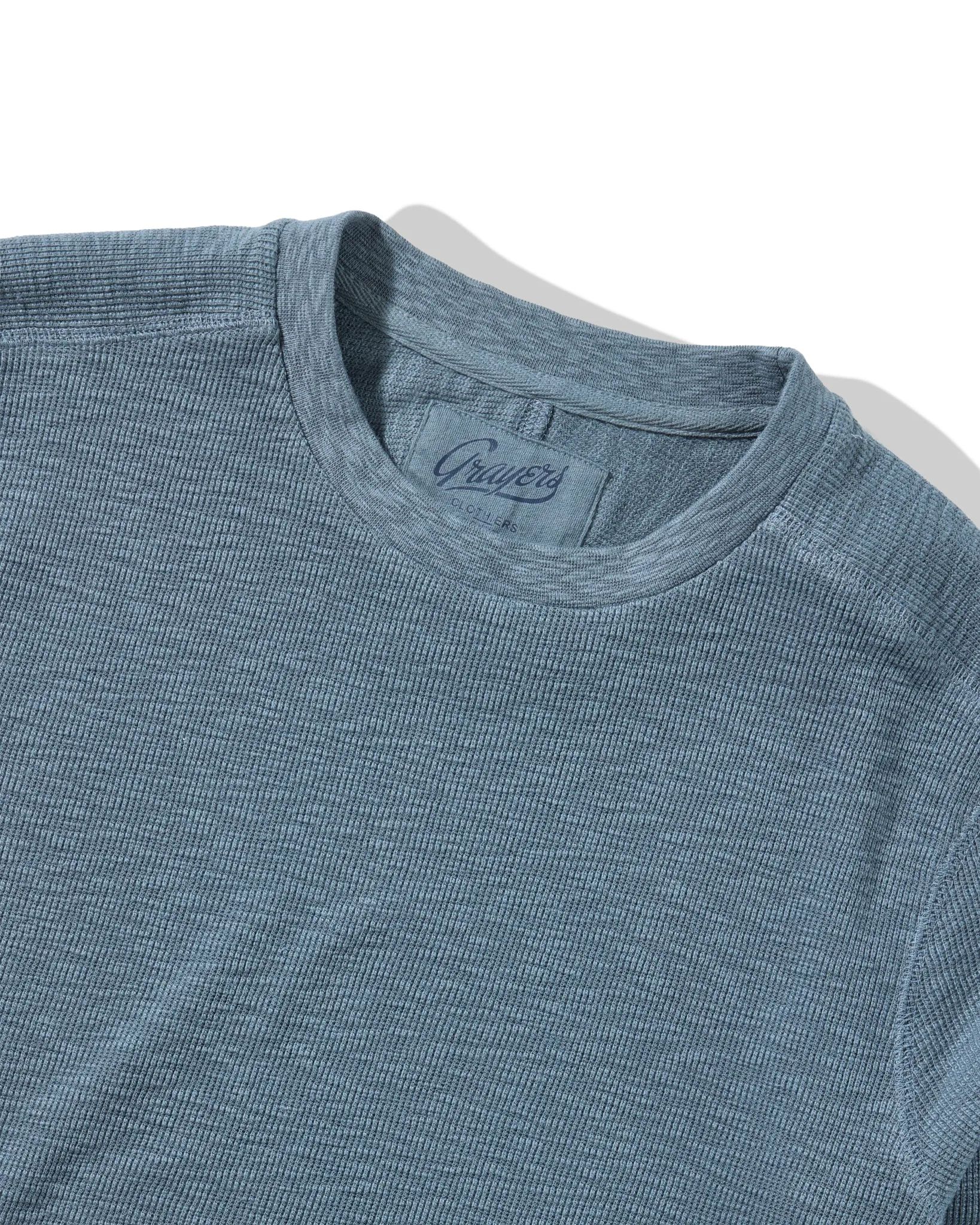 Clint Waffle Cotton Crew - Trooper sold by Grayers product image thumbnail 2
