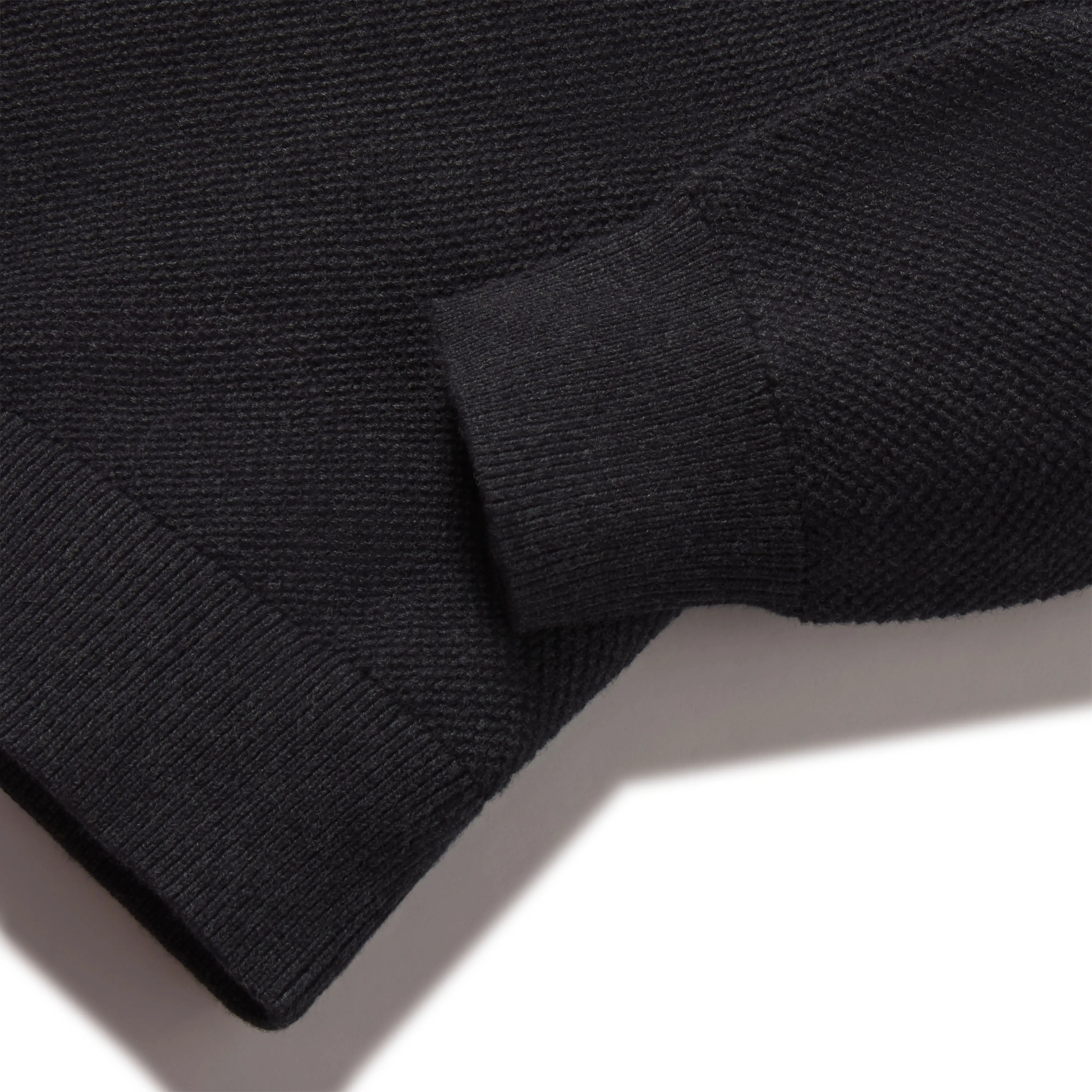 Ernest Cotton Cashmere Crew - Charcoal sold by Grayers product image thumbnail 3