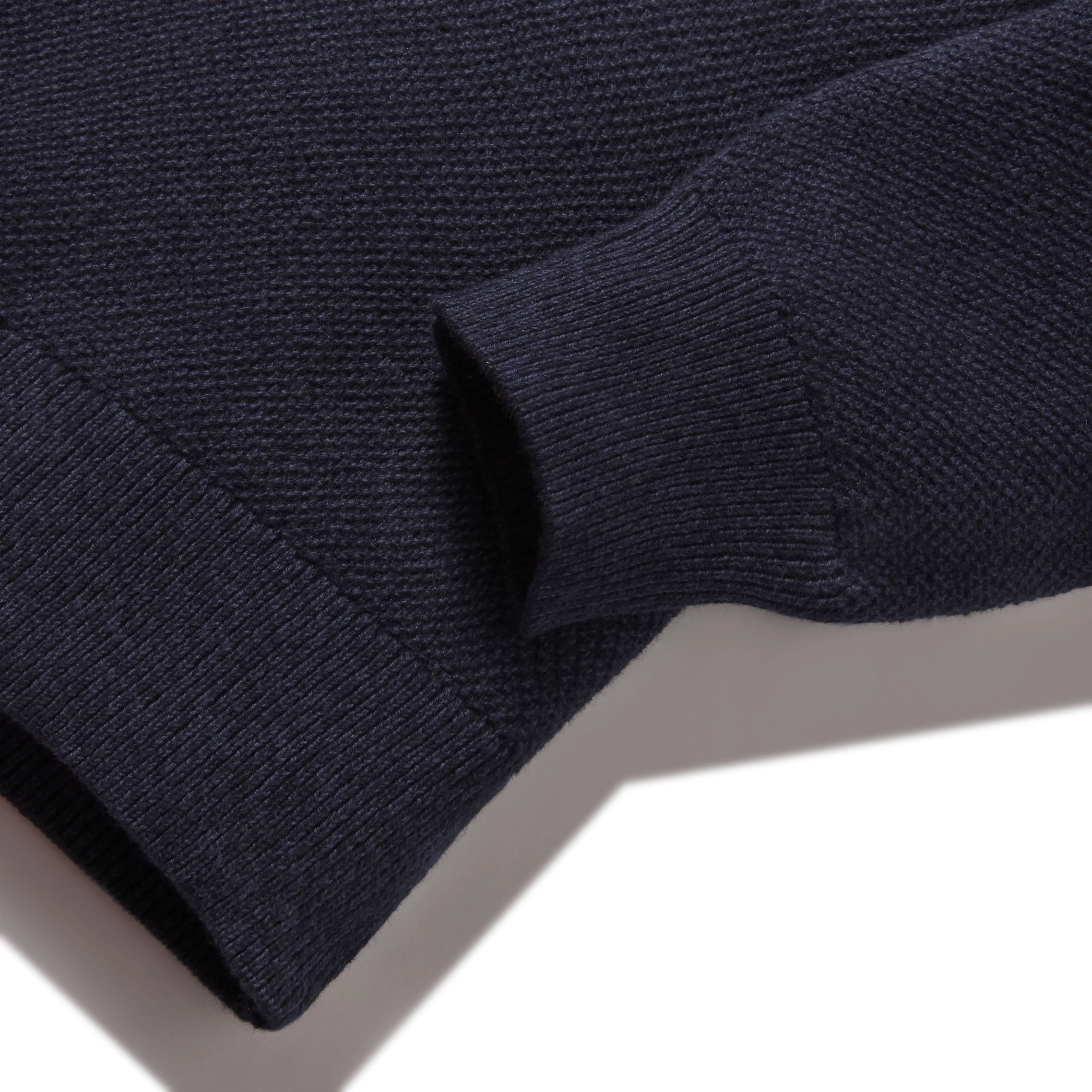 Ernest Cotton Cashmere Crew - Navy sold by Grayers product image thumbnail 3