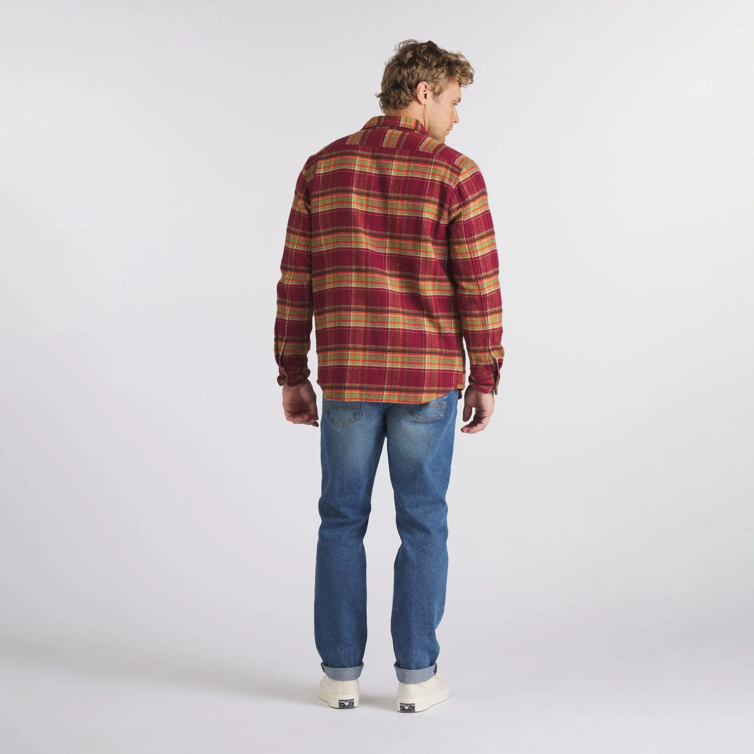 Adirondack Heritage Flannel - Burgundy Oil Green sold by Grayers product image thumbnail 4