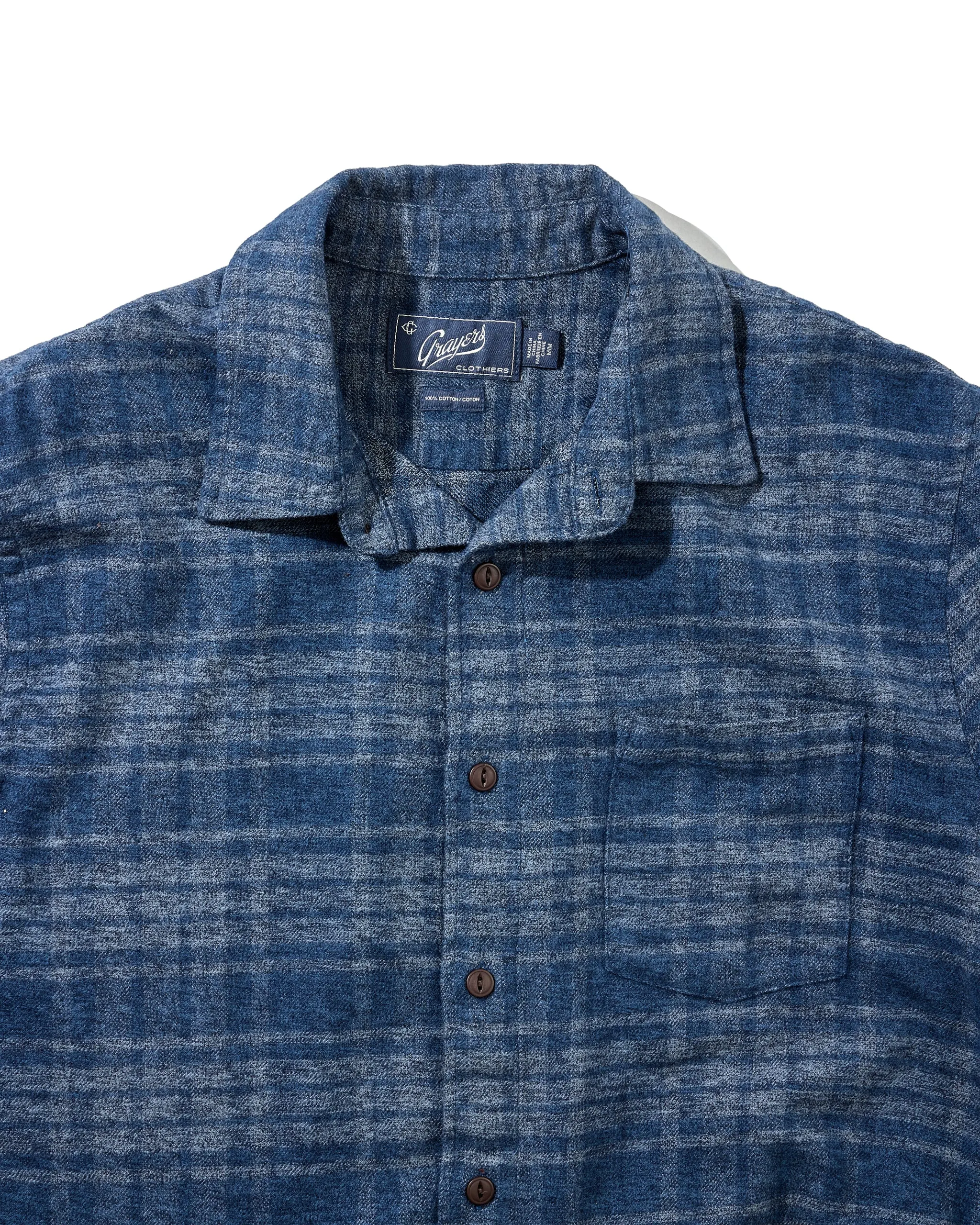 Jaspe Midweight Flannel - Blue Hues sold by Grayers product image thumbnail 2