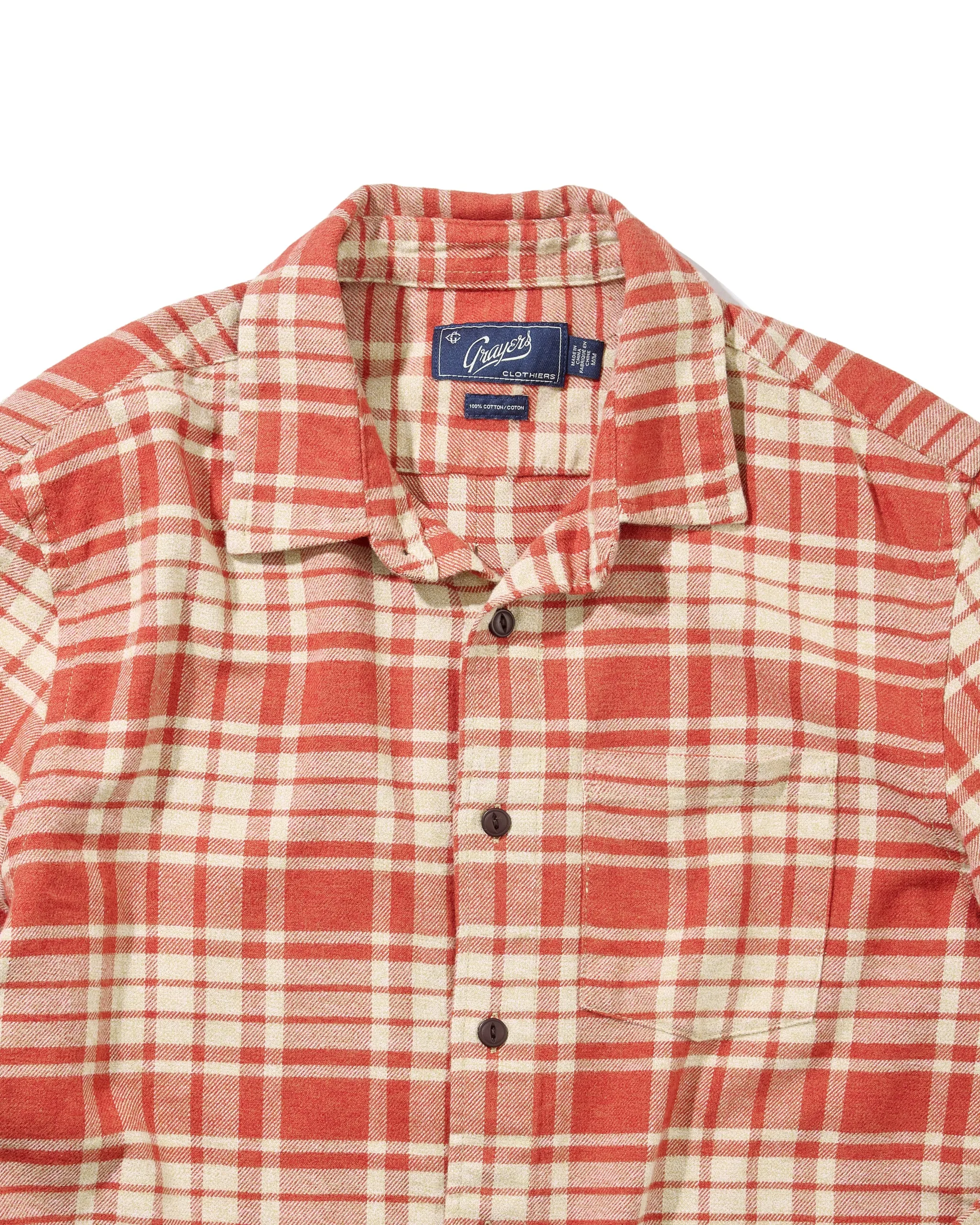 Jaspe Midweight Flannel - Sunset Oatmeal sold by Grayers product image thumbnail 2