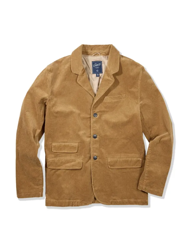 Fleming's English Corduroy Blazer - Saddle sold by Grayers