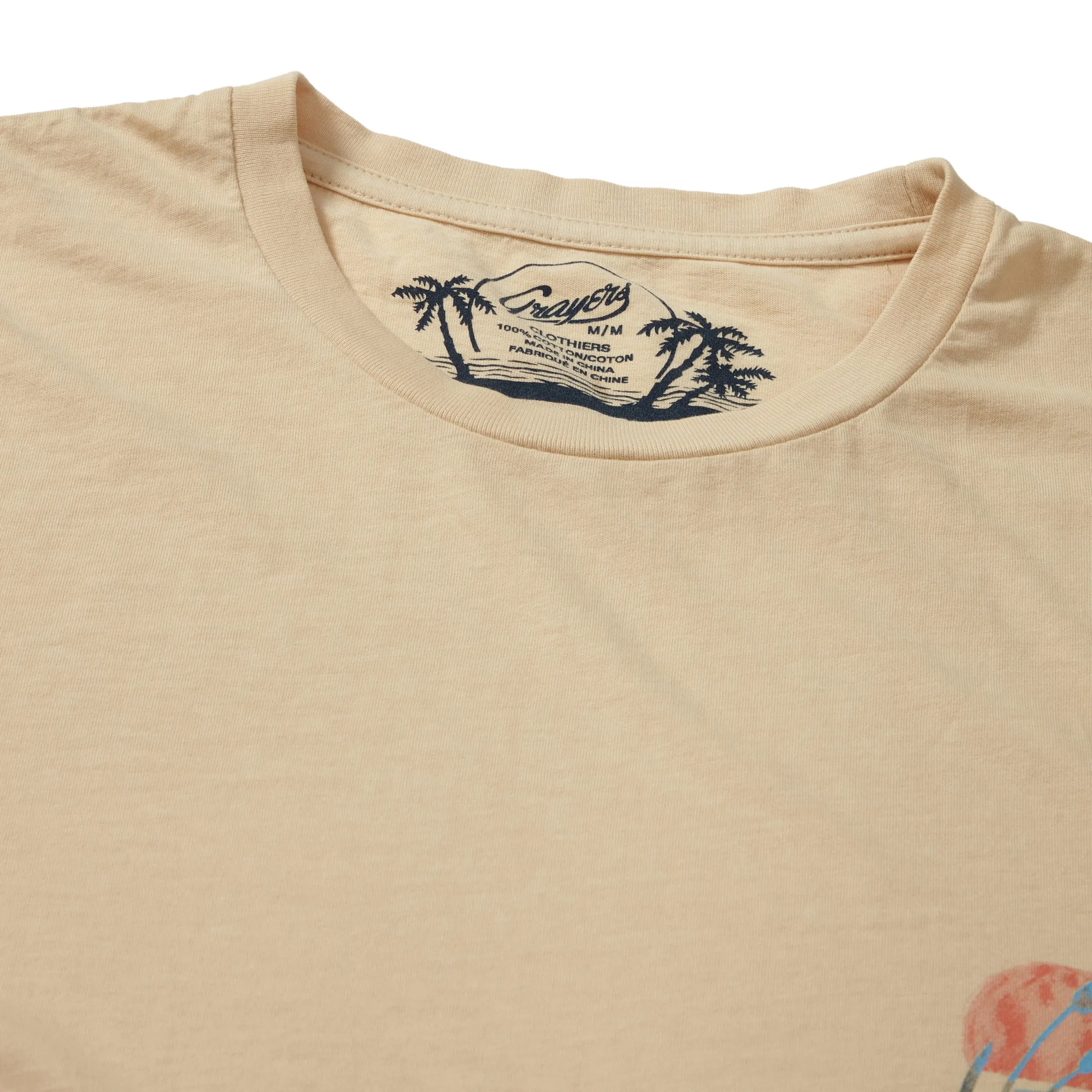 Sun Print Tee - Wheat * sold by Grayers product image thumbnail 4