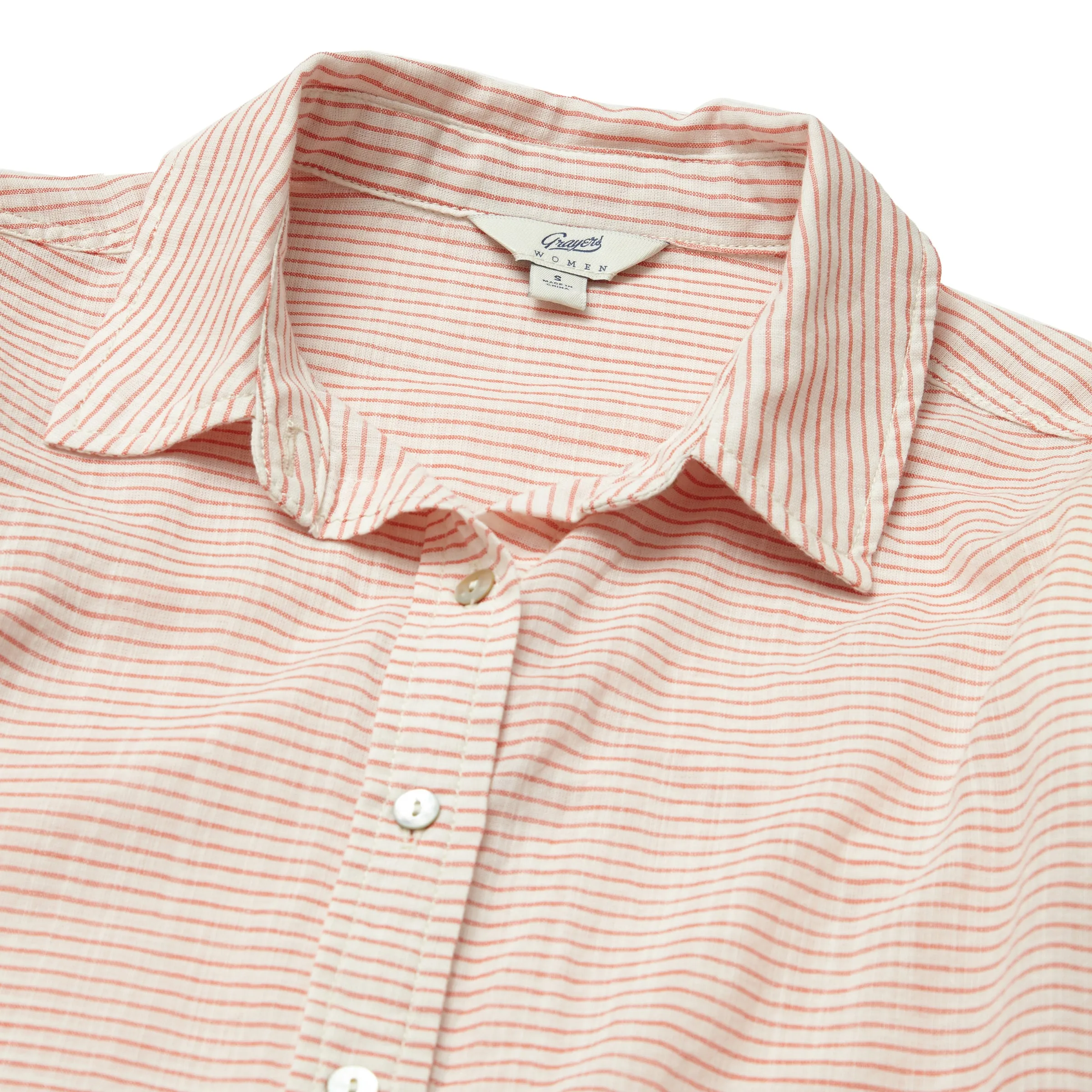 Joanna Women's Blouse - Red Cream (Final Sale) sold by Grayers product image thumbnail 2