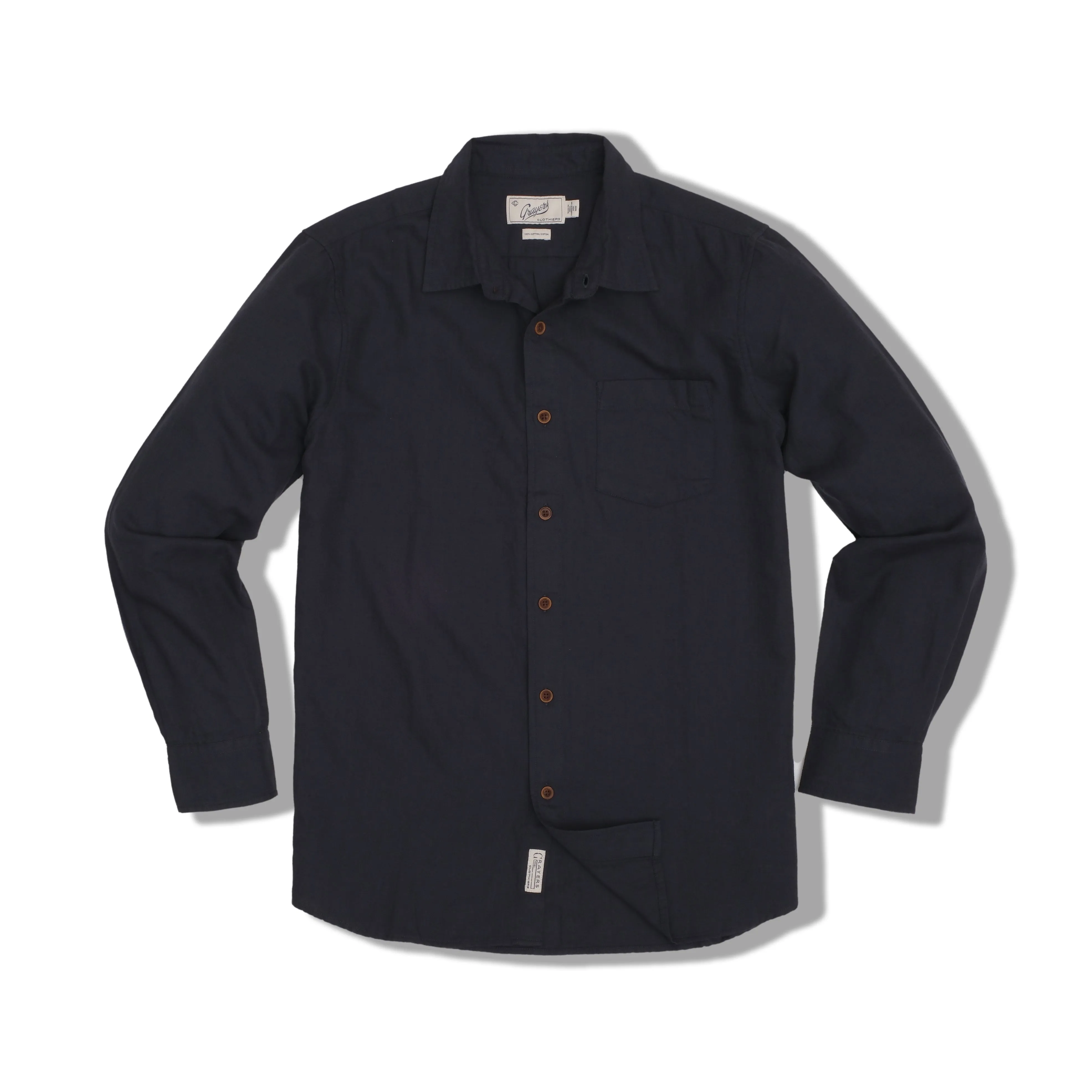 Lightweight Powerloom Shirt - Ombre Blue sold by Grayers product image thumbnail 4