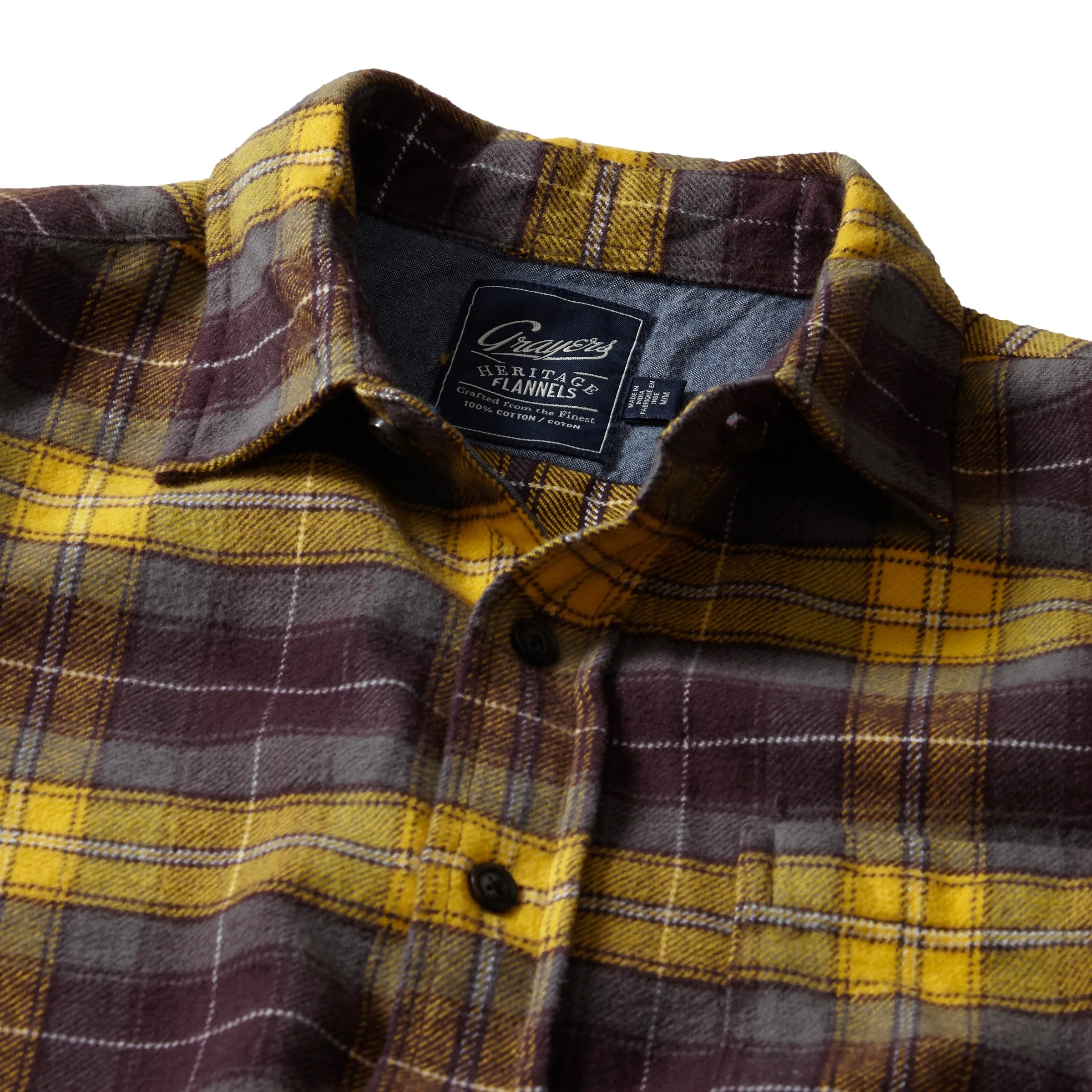 Durango Heritage Flannel - Gray Spruce Plaid sold by Grayers product image thumbnail 4
