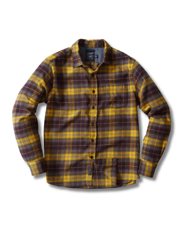 Durango Heritage Flannel - Gray Spruce Plaid sold by Grayers