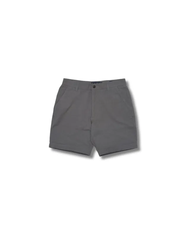 Bimini Linen Blend Shorts 8" - Grisaille Blue sold by Grayers